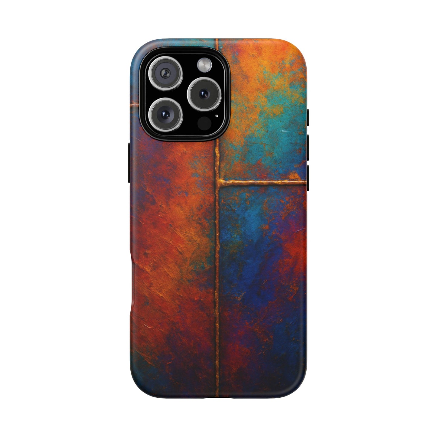 Vibrant Phone Case, Colorful Tough Case Cover, Artistic Phone Protector, Unique Smartphone Accessories, Gift for Tech Lovers