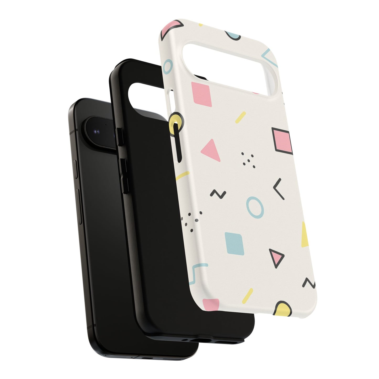 Geometric Phone Case - Stylish Tough Cases for Trendsetters, Unique Phone Covers, Modern Accessories, Gift Ideas for Her