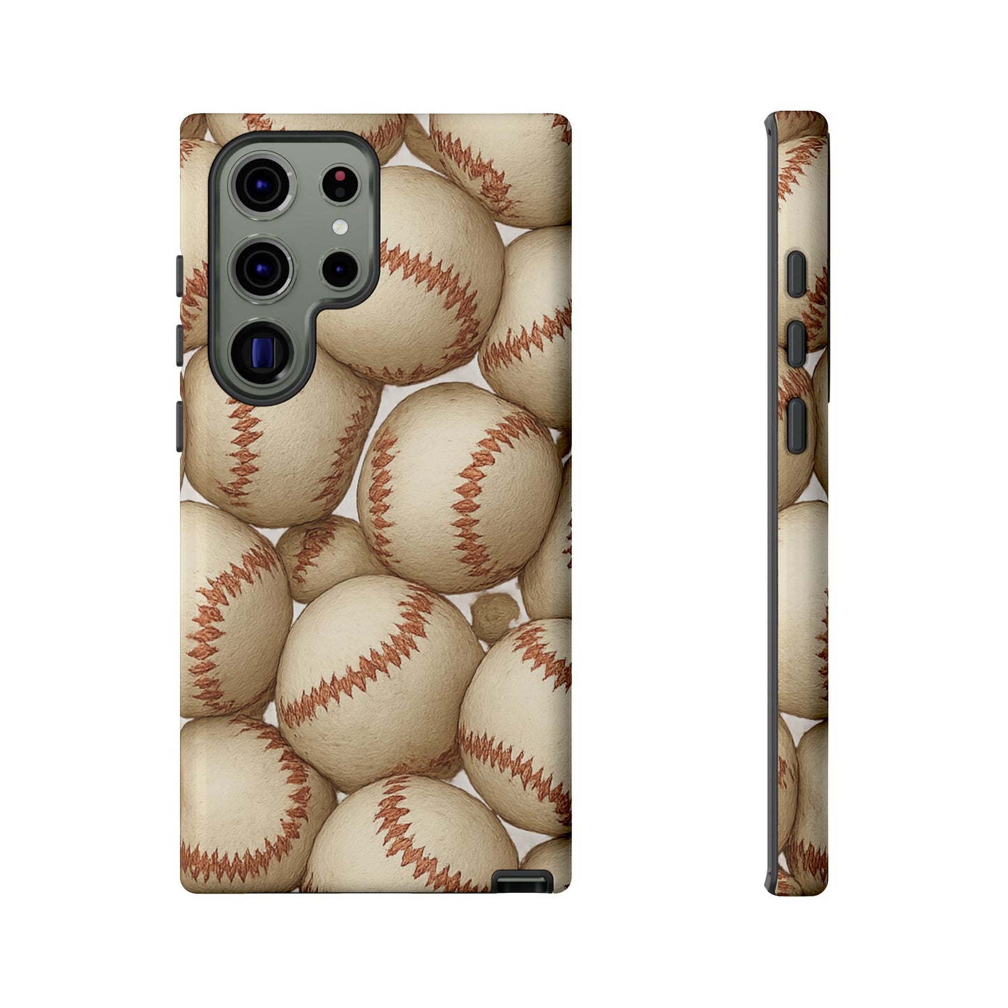 Baseball Phone Case, Tough Cases for Sports Fans, Custom iPhone Cover, Unique Gift for Baseball Lovers, Durable Protection