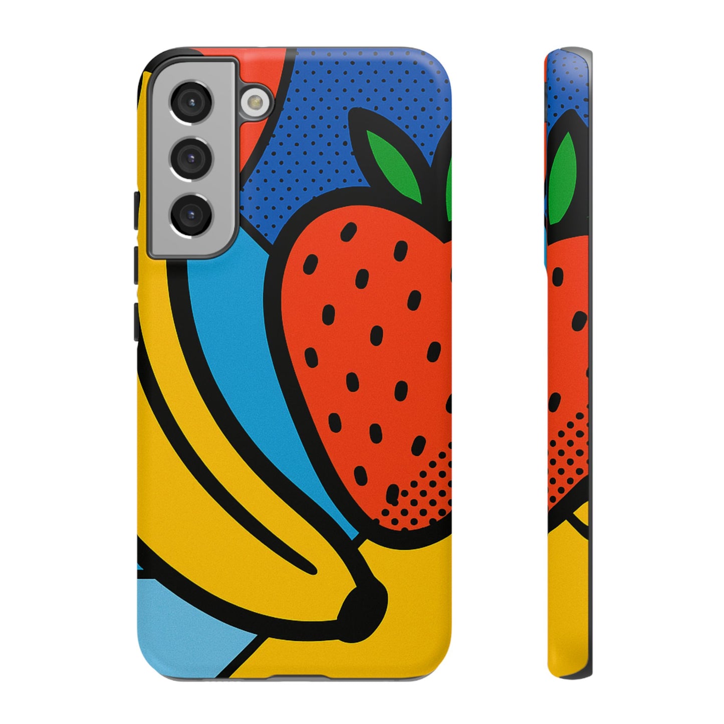 Colorful Fruit Phone Case - Tough Cases - Fun, Vibrant, Unique, Gifts for Friends, Summer Accessories, Trendy Phone Protector