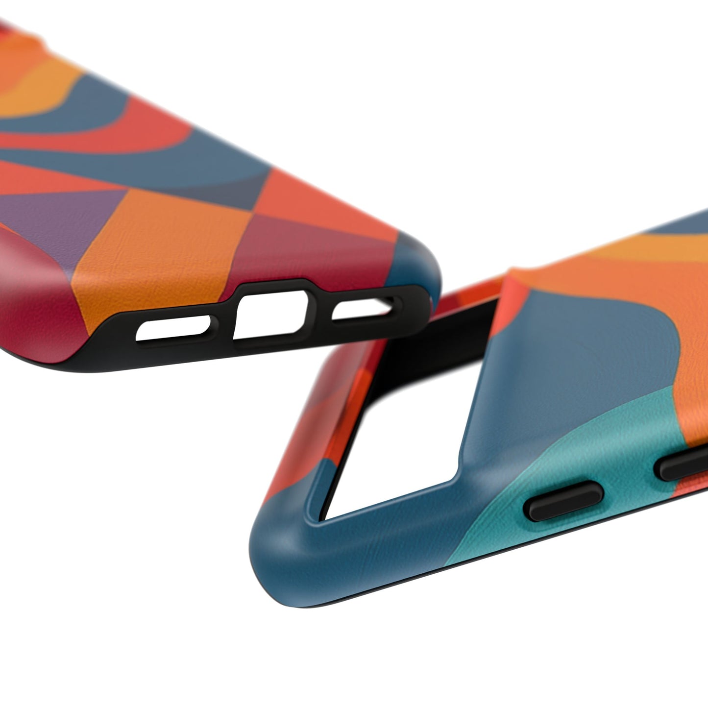 Vibrant Phone Case, Abstract Design Cover, Tough Cases for All Occasions, Stylish Gift for Tech Lovers, Modern Phone Accessories