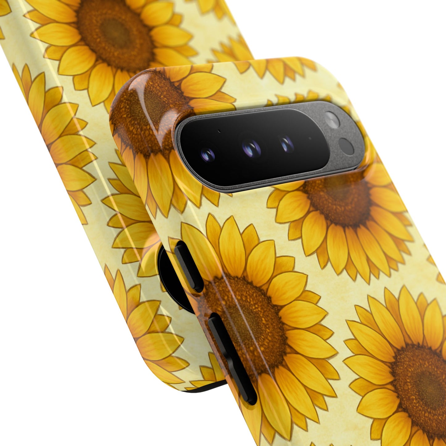 Sunflower Phone Cases - Tough Cases for Nature Lovers, Gift for Friends, Floral Design, Protective Case, Sunflower Decor