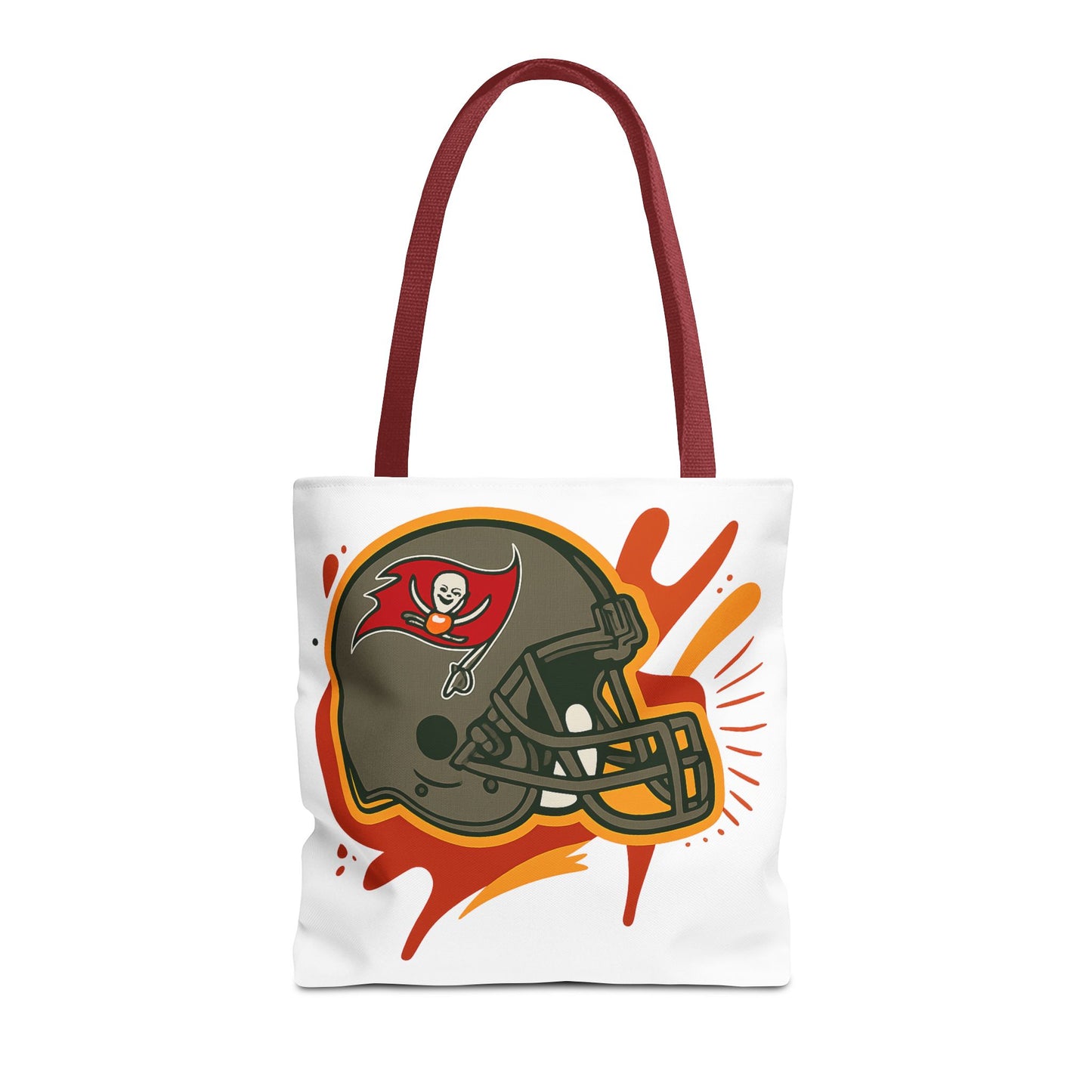 Tote Bag with Bold Football Design, Sports Tote, Game Day Bag, NFL Fan Gift, Personalized Beach Bag, Unique Shopping Tote