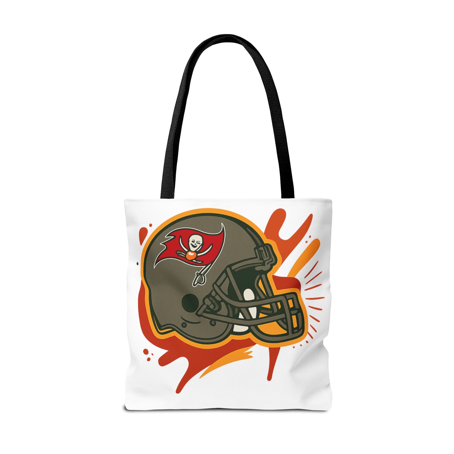 Tote Bag with Bold Football Design, Sports Tote, Game Day Bag, NFL Fan Gift, Personalized Beach Bag, Unique Shopping Tote