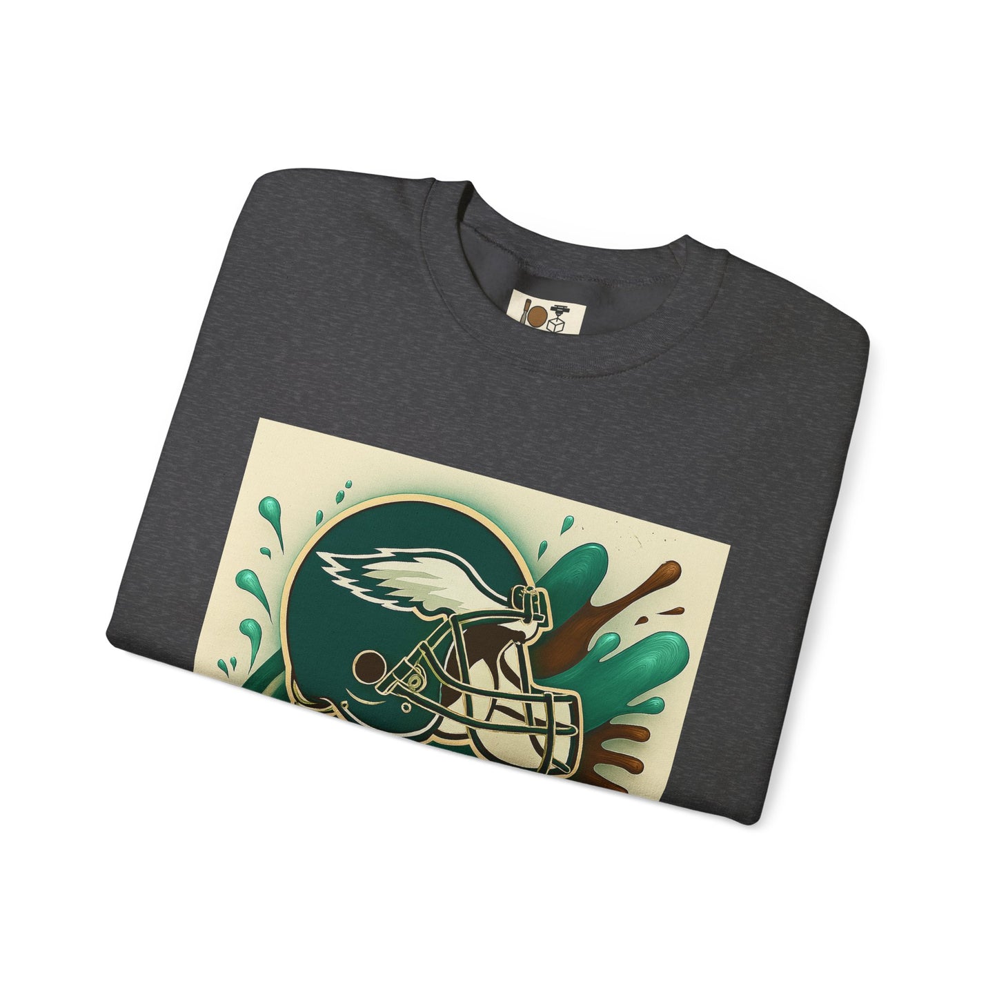 Eagles Inspired Sweatshirt, Unisex Crewneck, Cozy Sports Apparel, Game Day Outfit, Gift for Football Fans