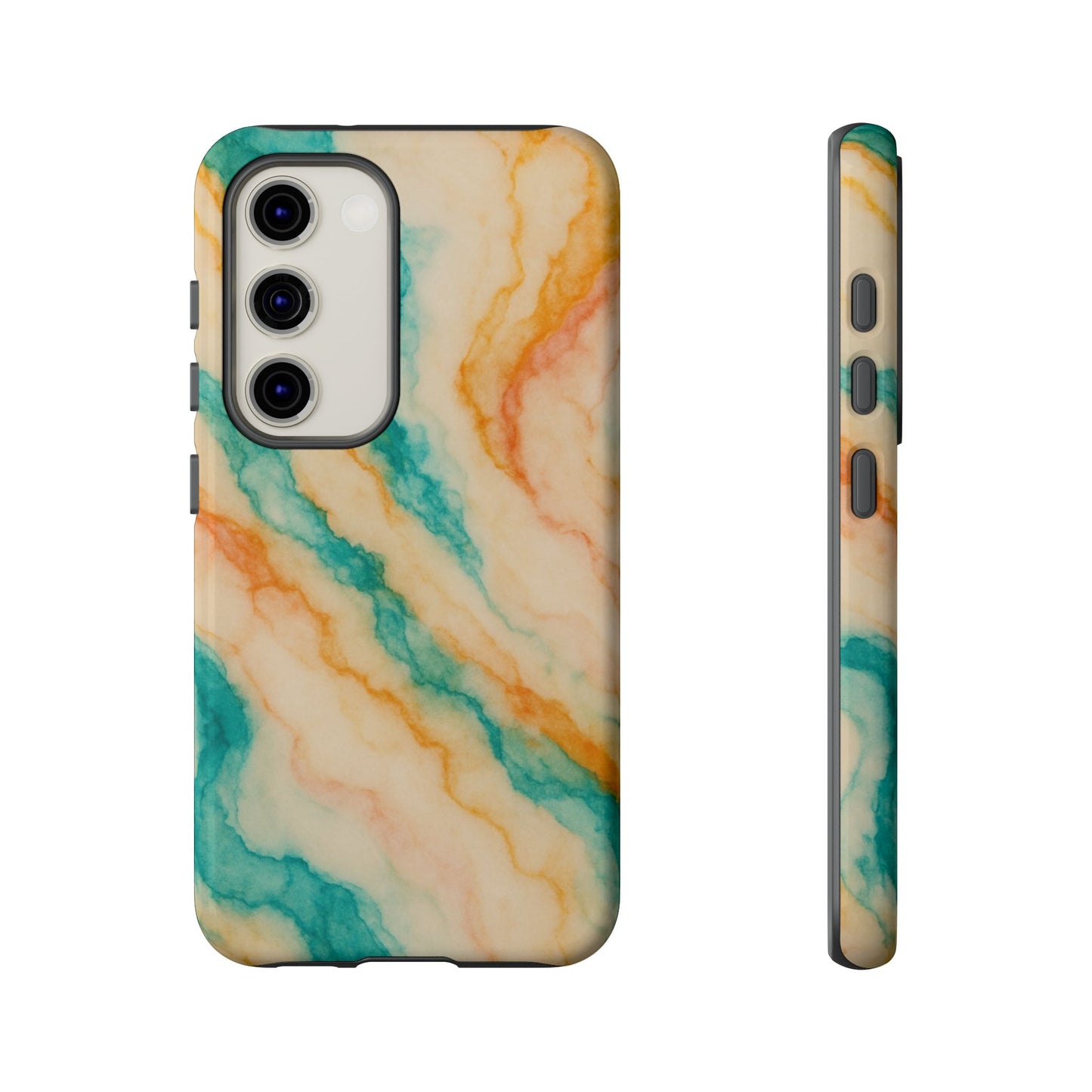 Stylish Phone Case - Tough Cases with Abstract Marble Design, Trendy Accessory, Gift for Her, Protective Case, Unique Phone Cover