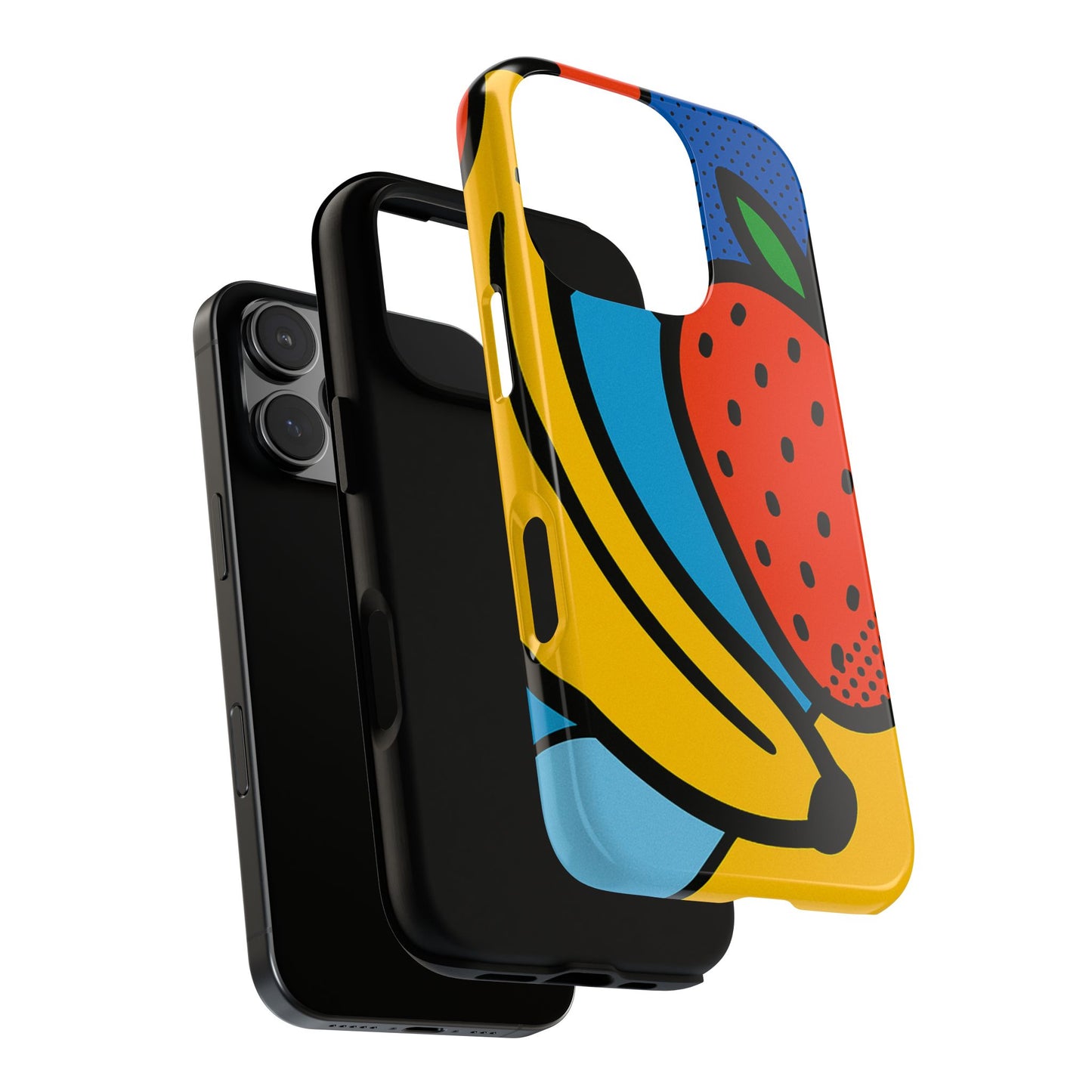 Colorful Fruit Phone Case - Tough Cases - Fun, Vibrant, Unique, Gifts for Friends, Summer Accessories, Trendy Phone Protector