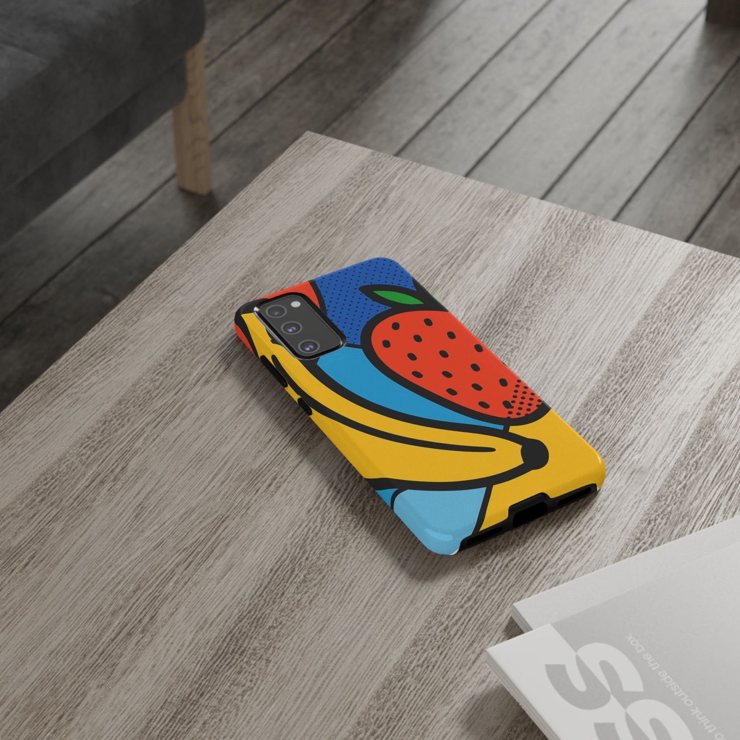 Colorful Fruit Phone Case - Tough Cases - Fun, Vibrant, Unique, Gifts for Friends, Summer Accessories, Trendy Phone Protector