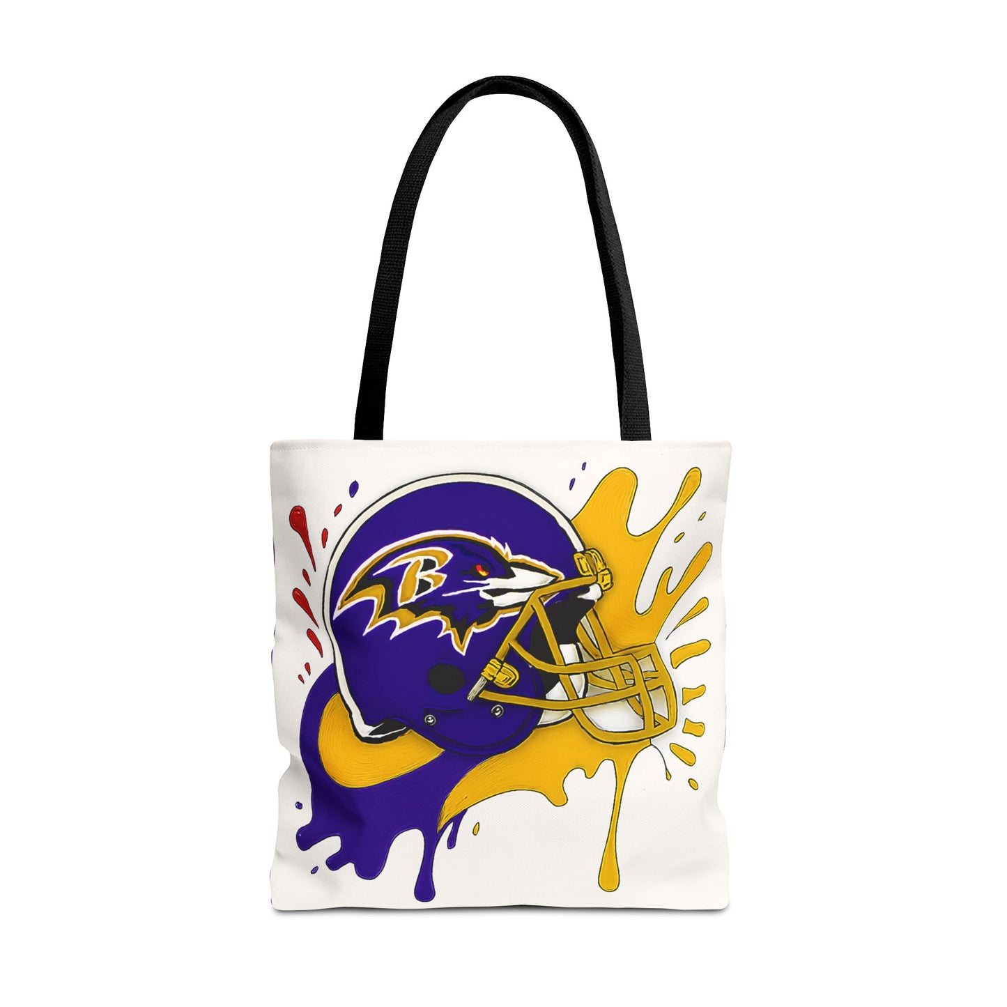 Bold Ravens-Inspired Tote Bag, Football Fan Gift, Sports Tote, Game Day Accessory, Team Spirit Bag, Unique Gift for Her