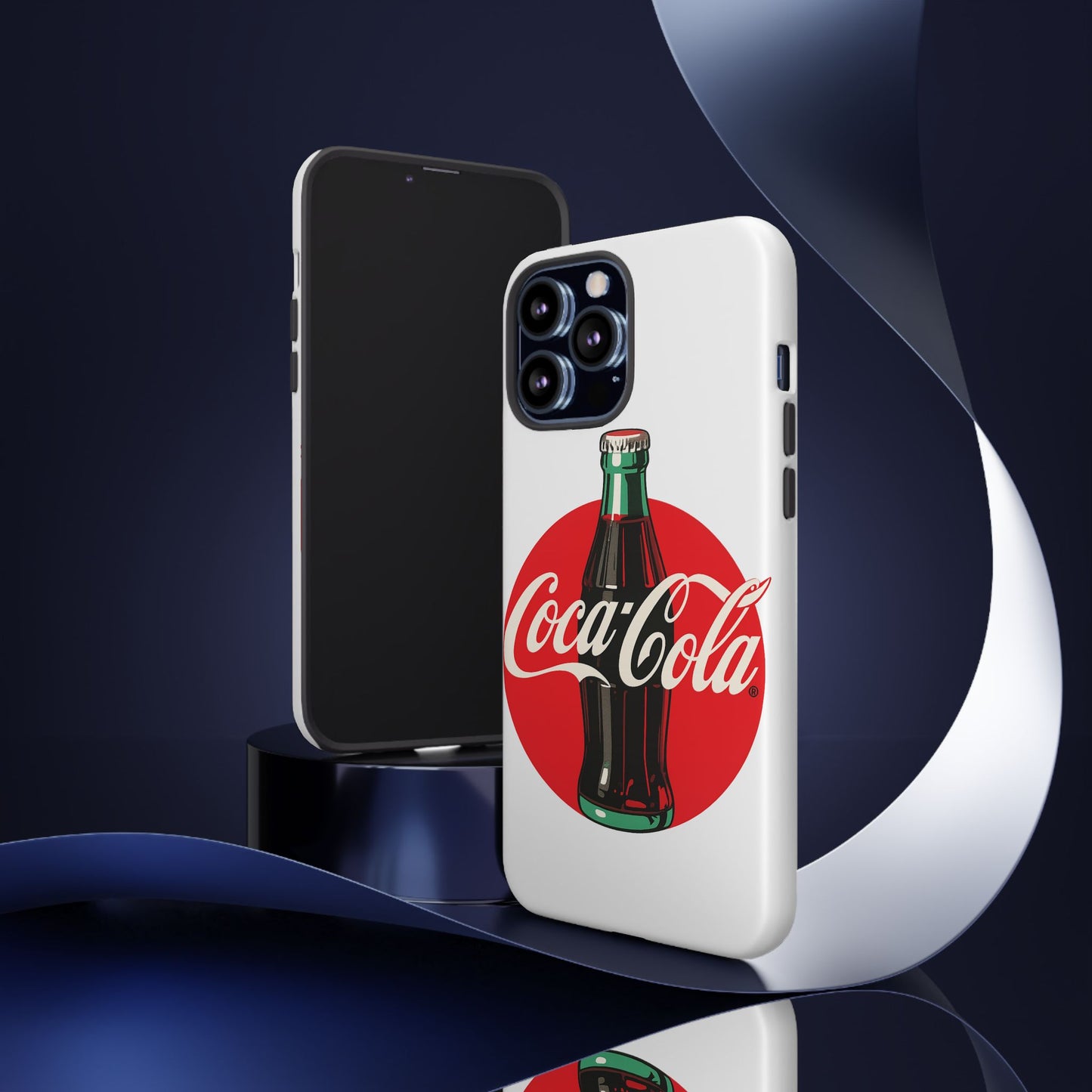 Coca-Cola Tough Phone Cases, Vintage Soda Drink, Retro Style, Unique Gift, Phone Accessories, Summer Vibes