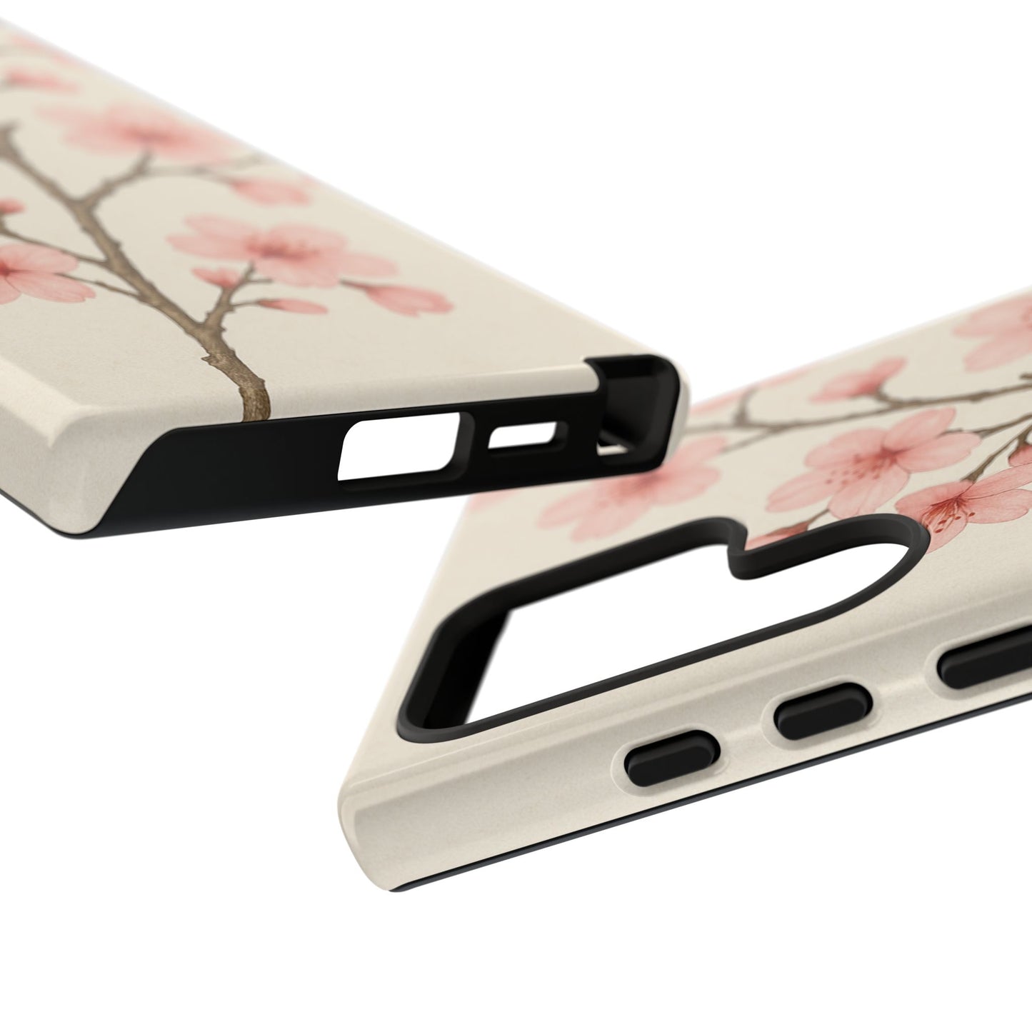 Cherry Blossom Phone Case, Floral Phone Cover, Tough Case for Gifts, Spring Decor, Cute Tech Accessories, Nature Lover's Gift