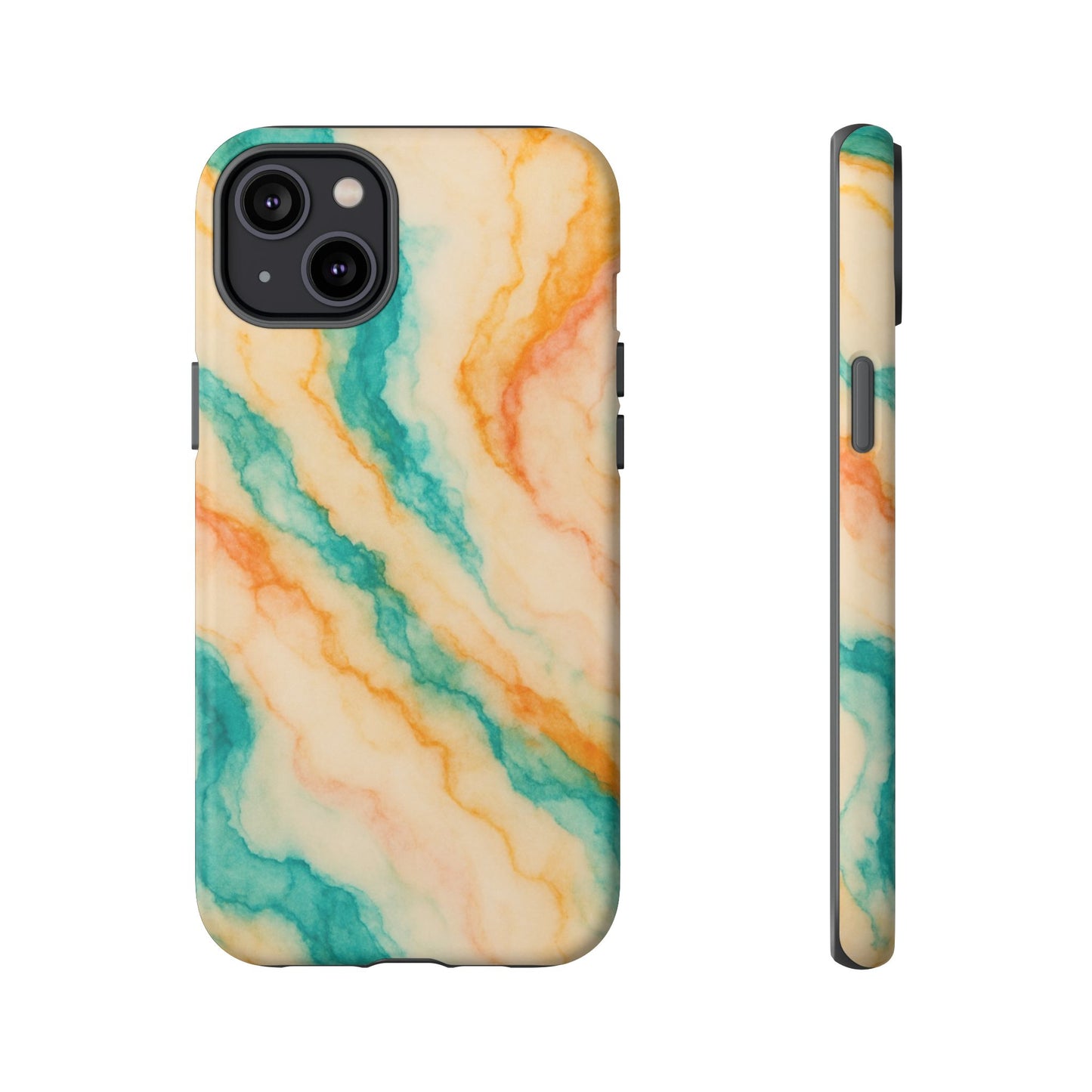 Stylish Phone Case - Tough Cases with Abstract Marble Design, Trendy Accessory, Gift for Her, Protective Case, Unique Phone Cover