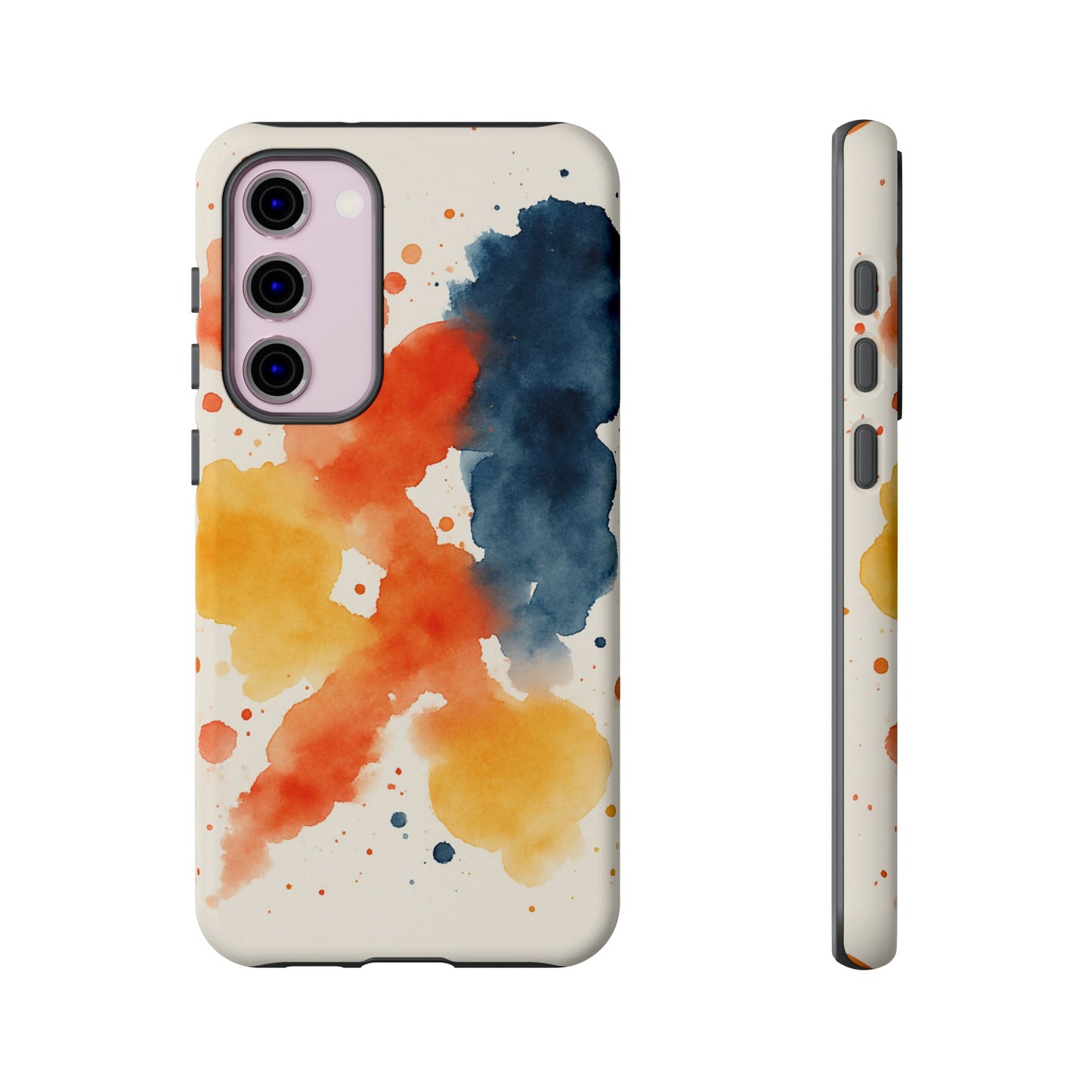 Watercolor Phone Case - Abstract Design, Tough Cases for Men & Women, Stylish Gift, Artistic Accessory for All Occasions