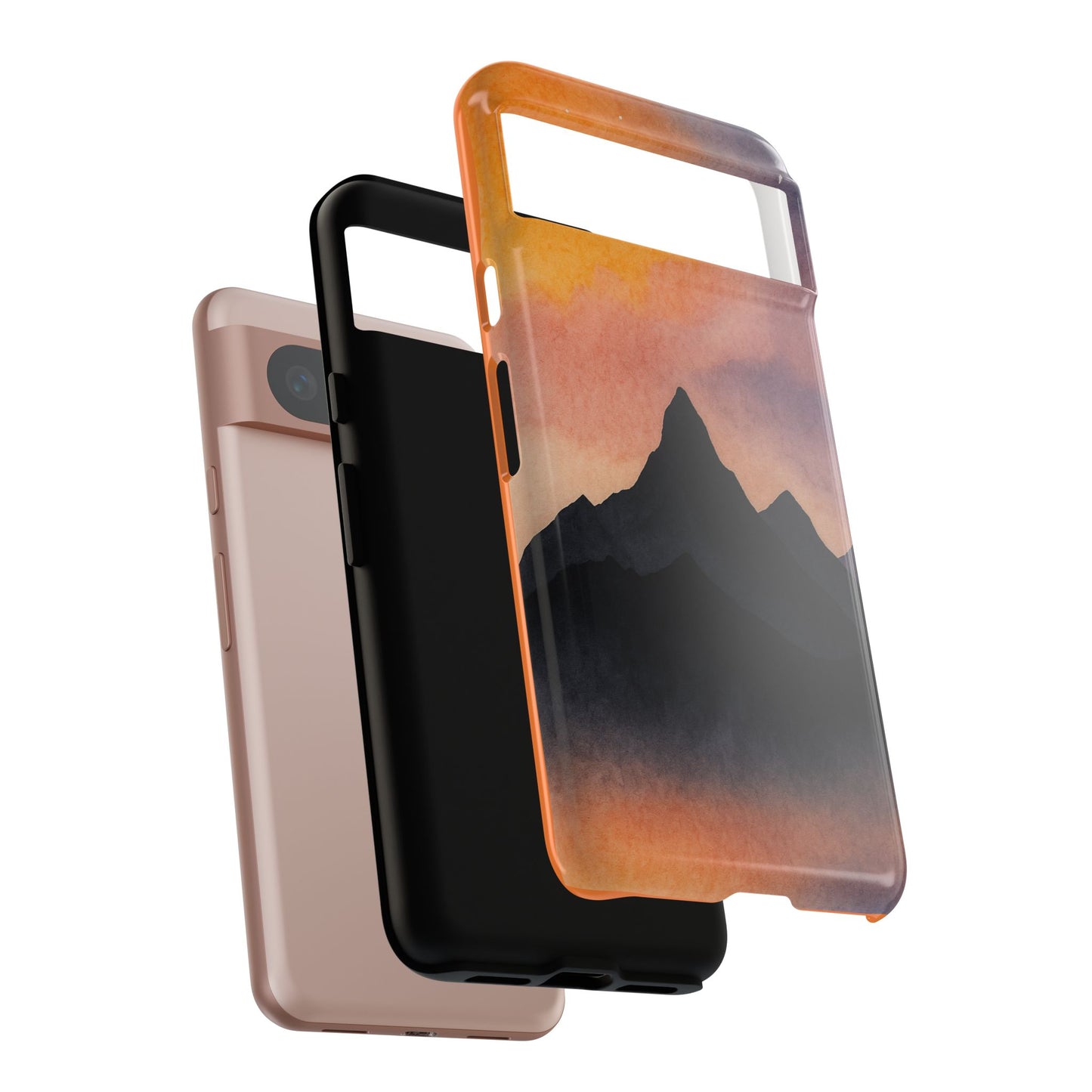 Mountain Sunset Phone Case, Nature Lover's Gift, Adventure Phone Cover, Unique Cellphone Accessories, Outdoor Enthusiast Decor