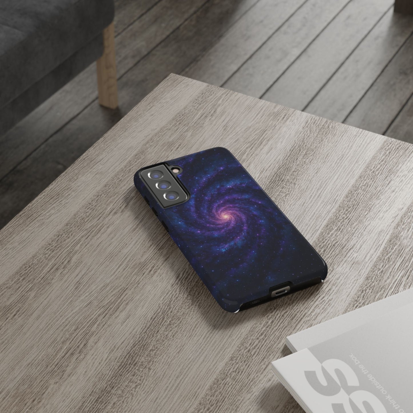 Galaxy Phone Case, Tough Phone Cover, Cosmic Phone Protection, Space Gift for Astronomers, Trendy Galaxy Design