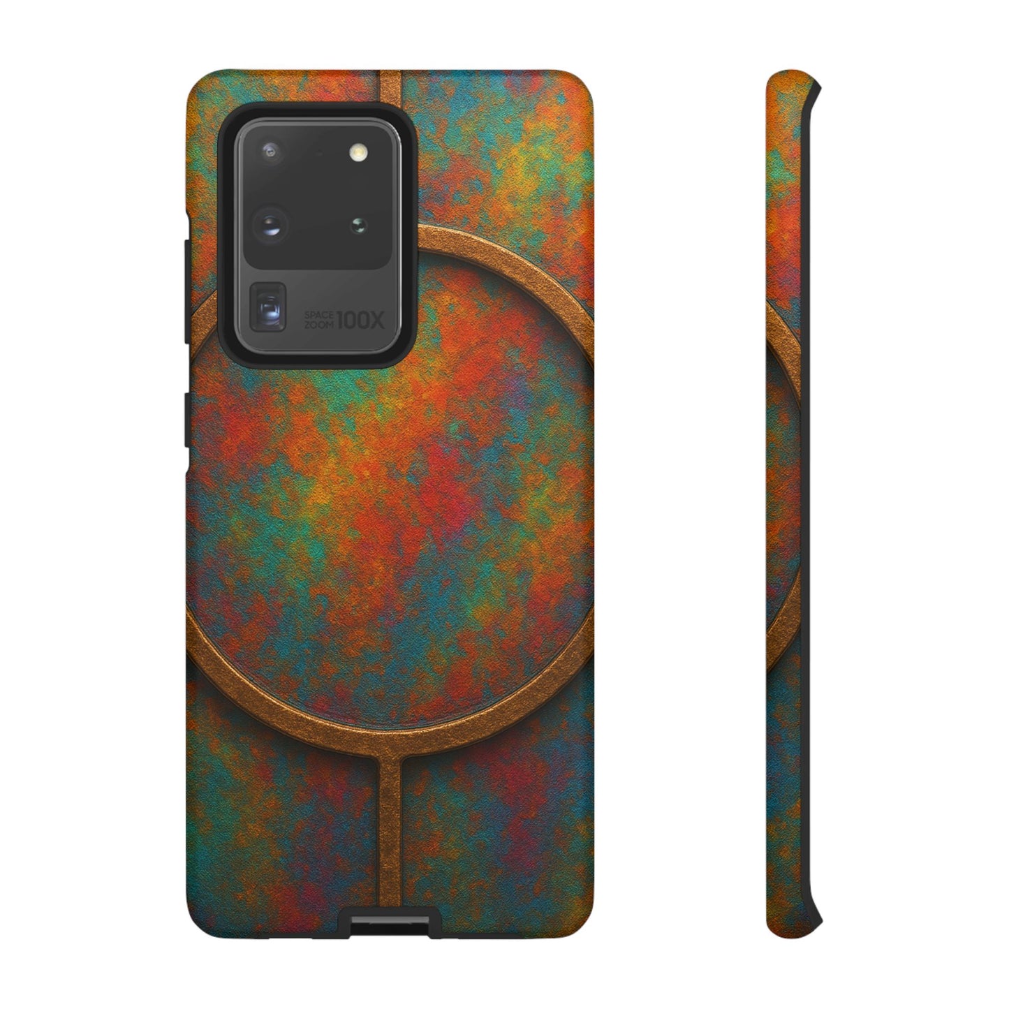 Colorful Tough Phone Case, Durable Cell Cover, Vibrant Protection Case, Unique Tech Accessory, Great Gift for Phone Lovers