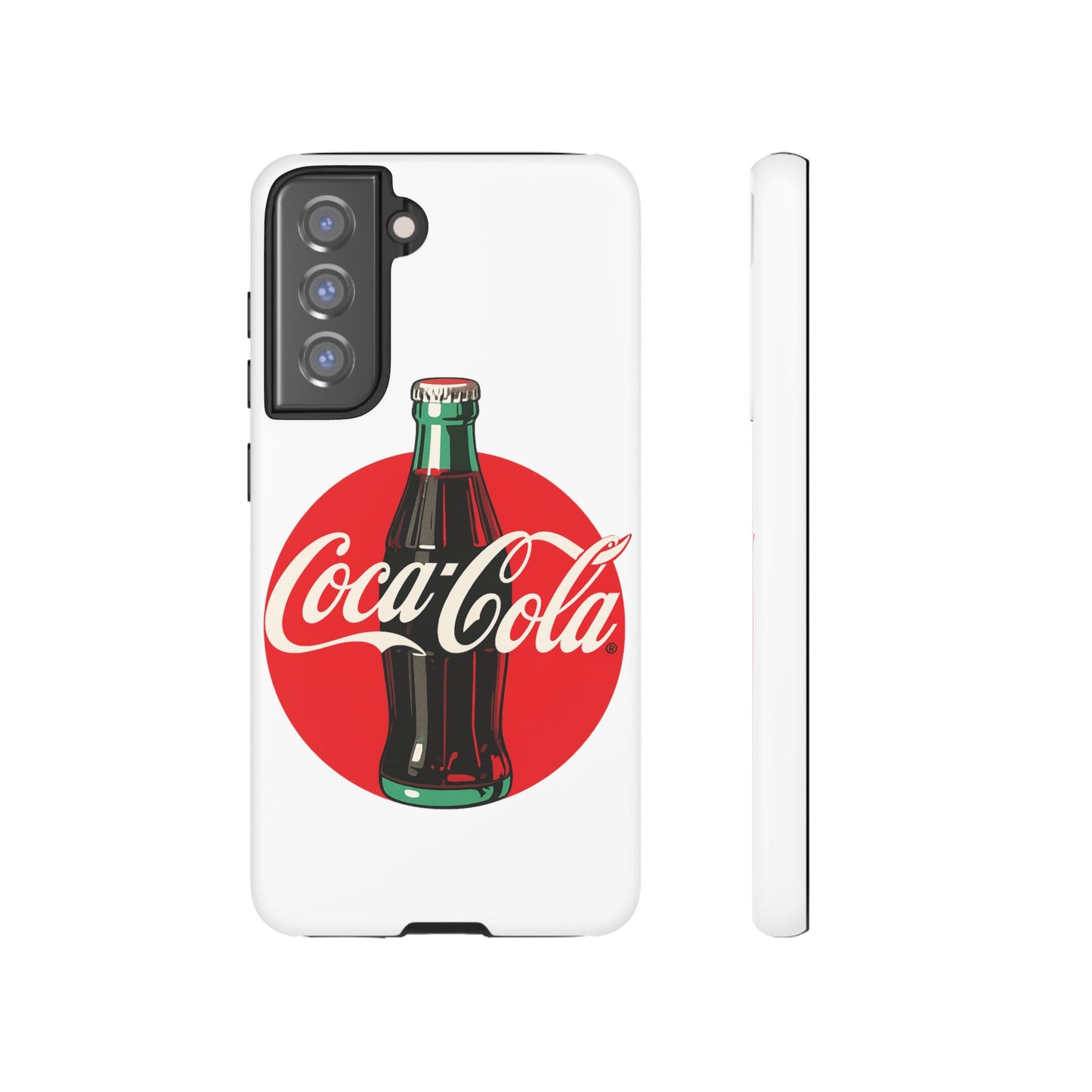Coca-Cola Tough Phone Cases, Vintage Soda Drink, Retro Style, Unique Gift, Phone Accessories, Summer Vibes