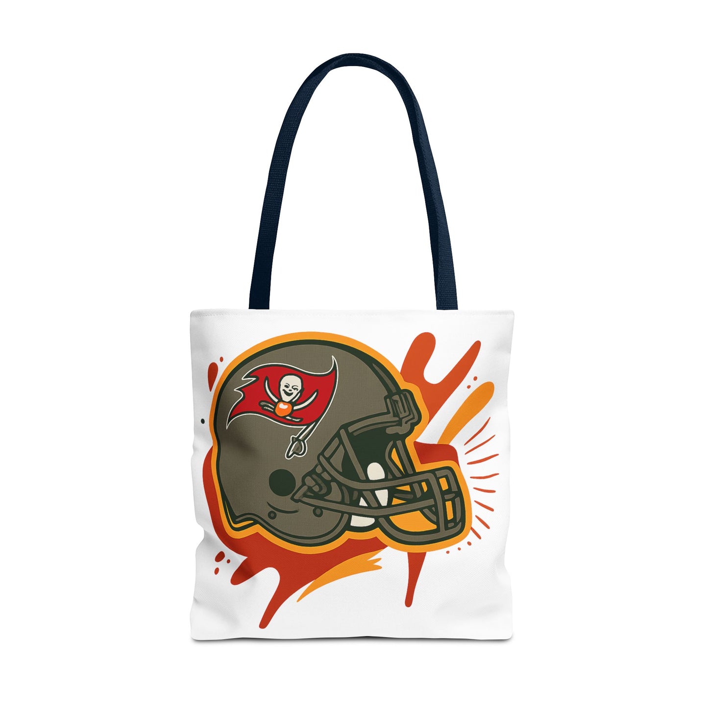 Tote Bag with Bold Football Design, Sports Tote, Game Day Bag, NFL Fan Gift, Personalized Beach Bag, Unique Shopping Tote