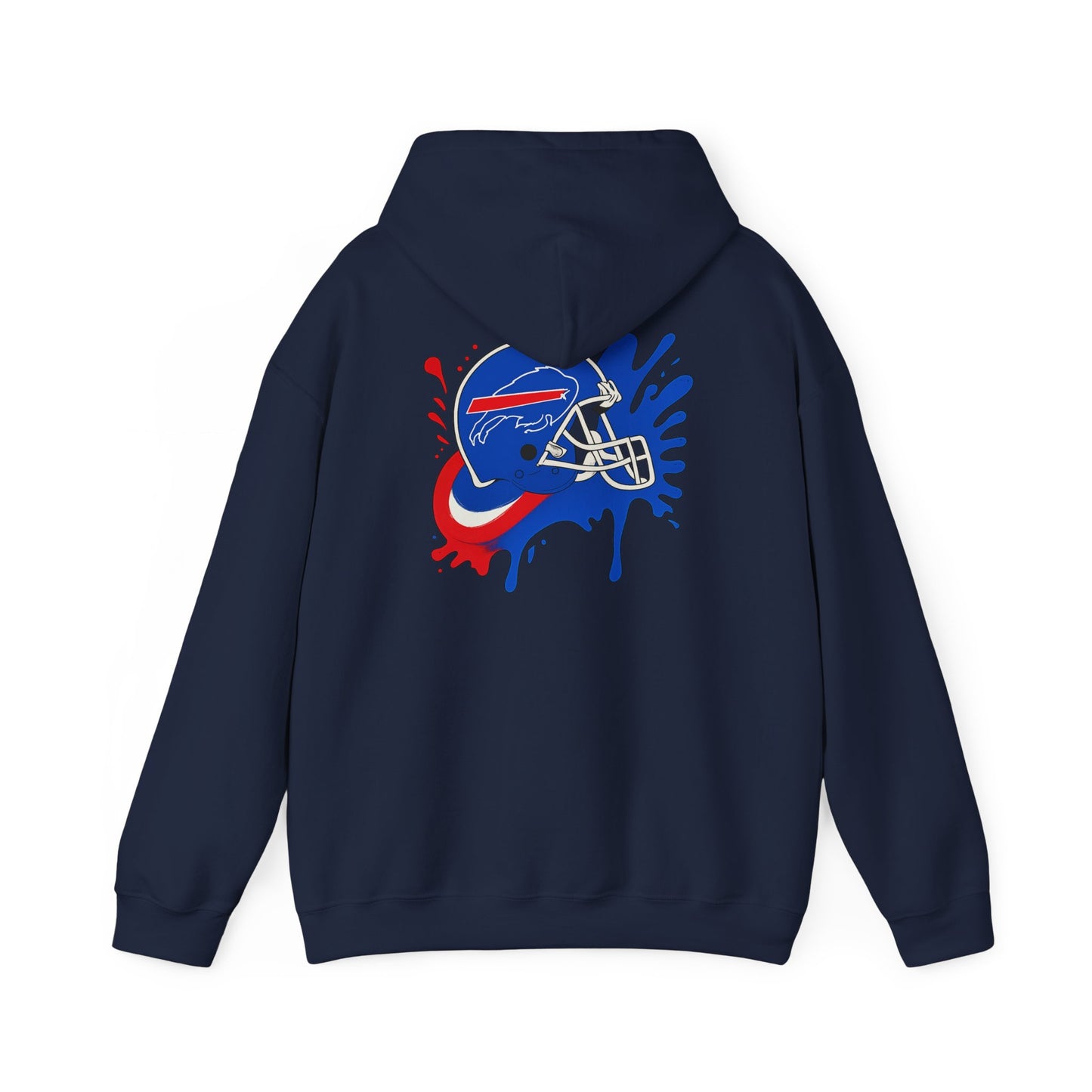 Buffalo Bills Hooded Sweatshirt, Unisex Sport Hoodie, Super Bowl Gift, Game Day Apparel, Football Fan Gear, Cozy Layering Piece