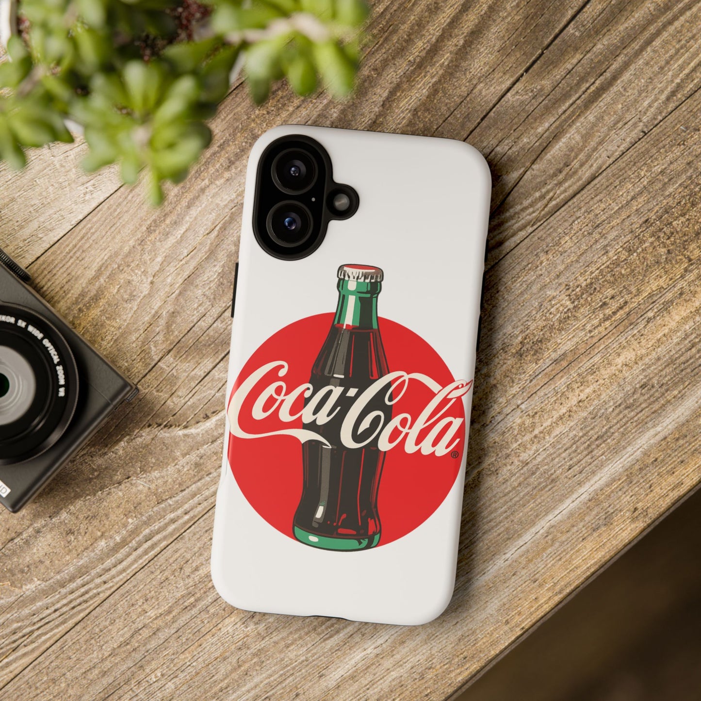 Coca-Cola Tough Phone Cases, Vintage Soda Drink, Retro Style, Unique Gift, Phone Accessories, Summer Vibes