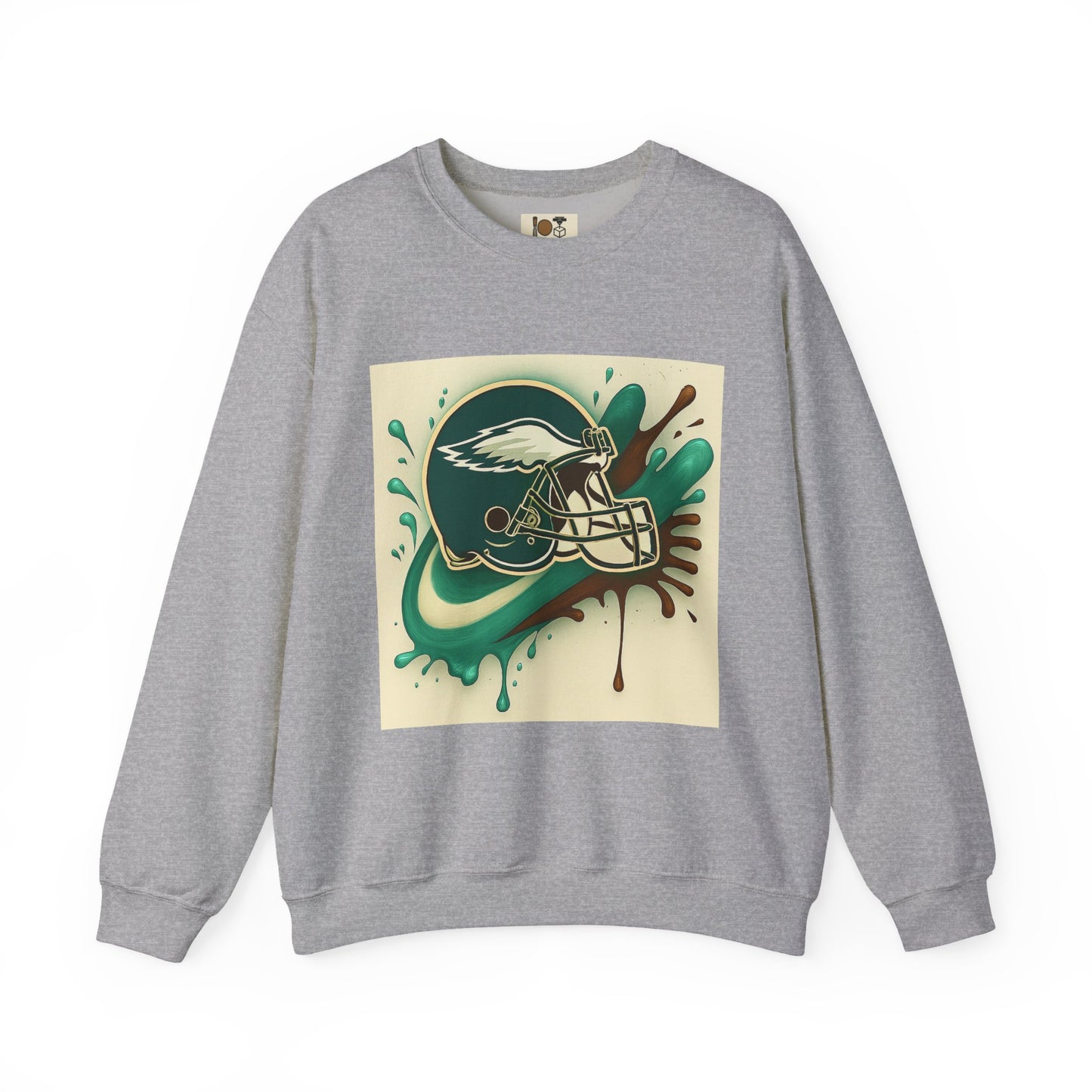Eagles Inspired Sweatshirt, Unisex Crewneck, Cozy Sports Apparel, Game Day Outfit, Gift for Football Fans