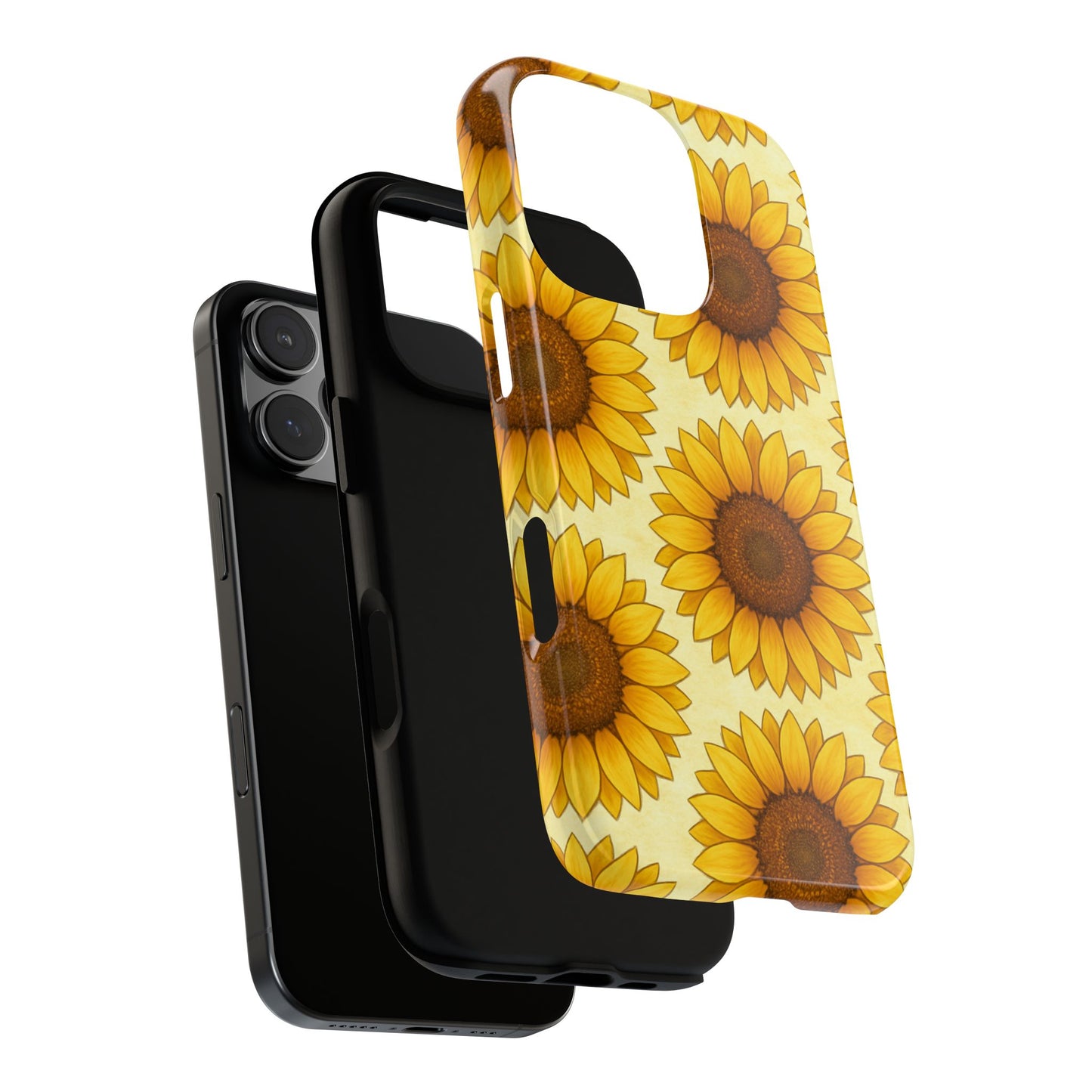 Sunflower Phone Cases - Tough Cases for Nature Lovers, Gift for Friends, Floral Design, Protective Case, Sunflower Decor