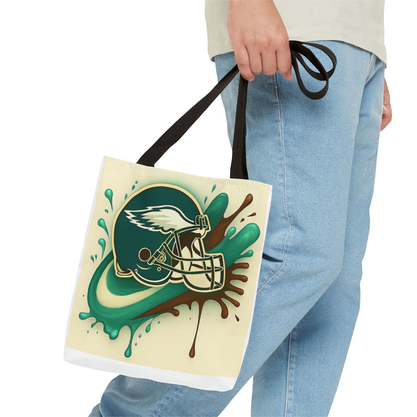Sports-Themed Tote Bag for Fans | Unique Gift for Game Day, Eco-Friendly Shopping, Beach, Travel, and Everyday Use