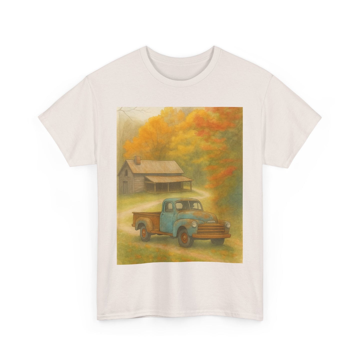 Autumn Vintage Truck Tee | Cozy Fall Apparel, Gift for Him, Harvest Style, [...]