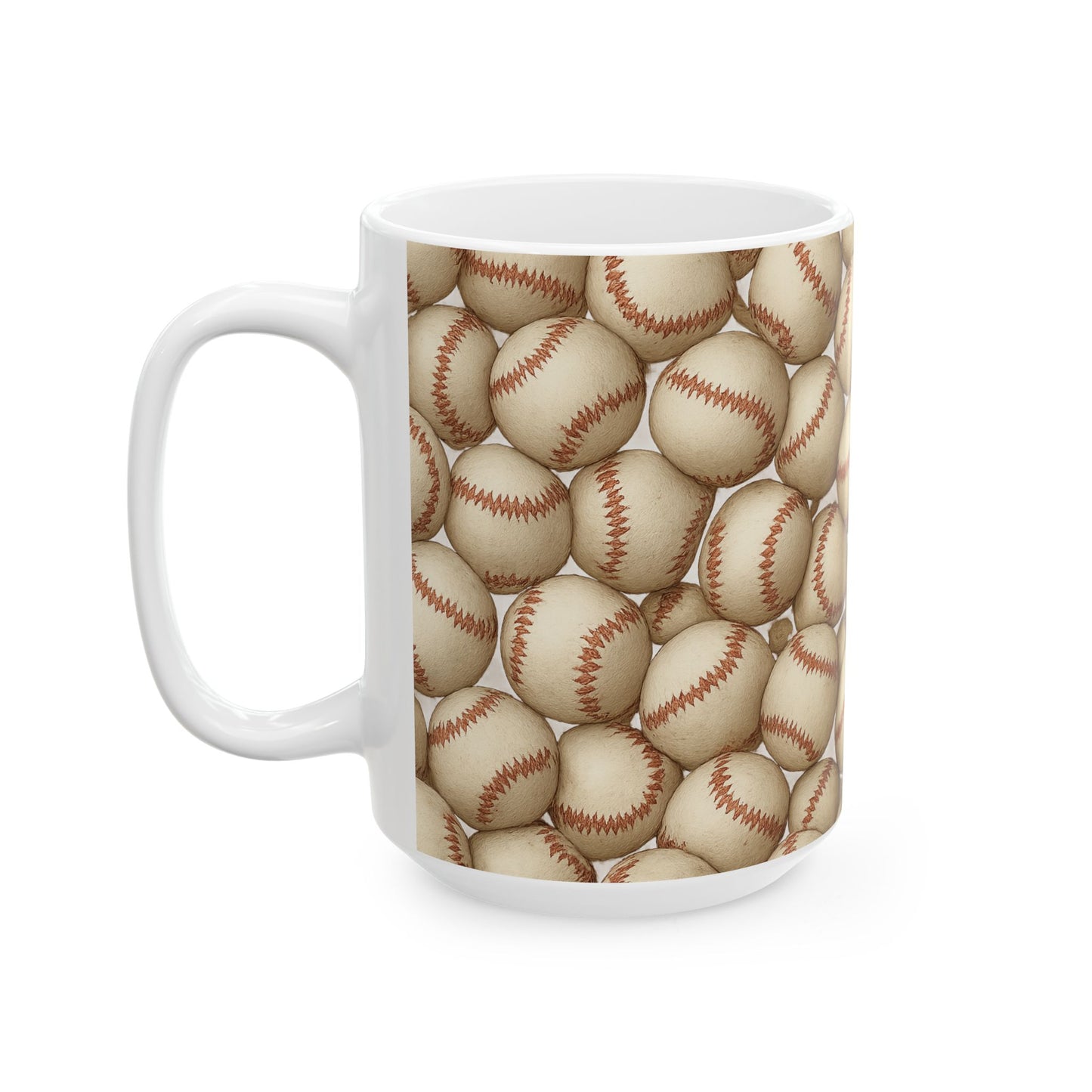 Baseball Lover's Ceramic Mug | Perfect Gift for Sports Fans, Coffee Lovers, Father's Day, Baseball Season, Collectible Mug