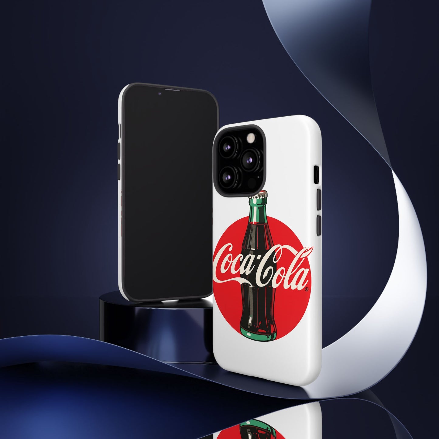 Coca-Cola Tough Phone Cases, Vintage Soda Drink, Retro Style, Unique Gift, Phone Accessories, Summer Vibes