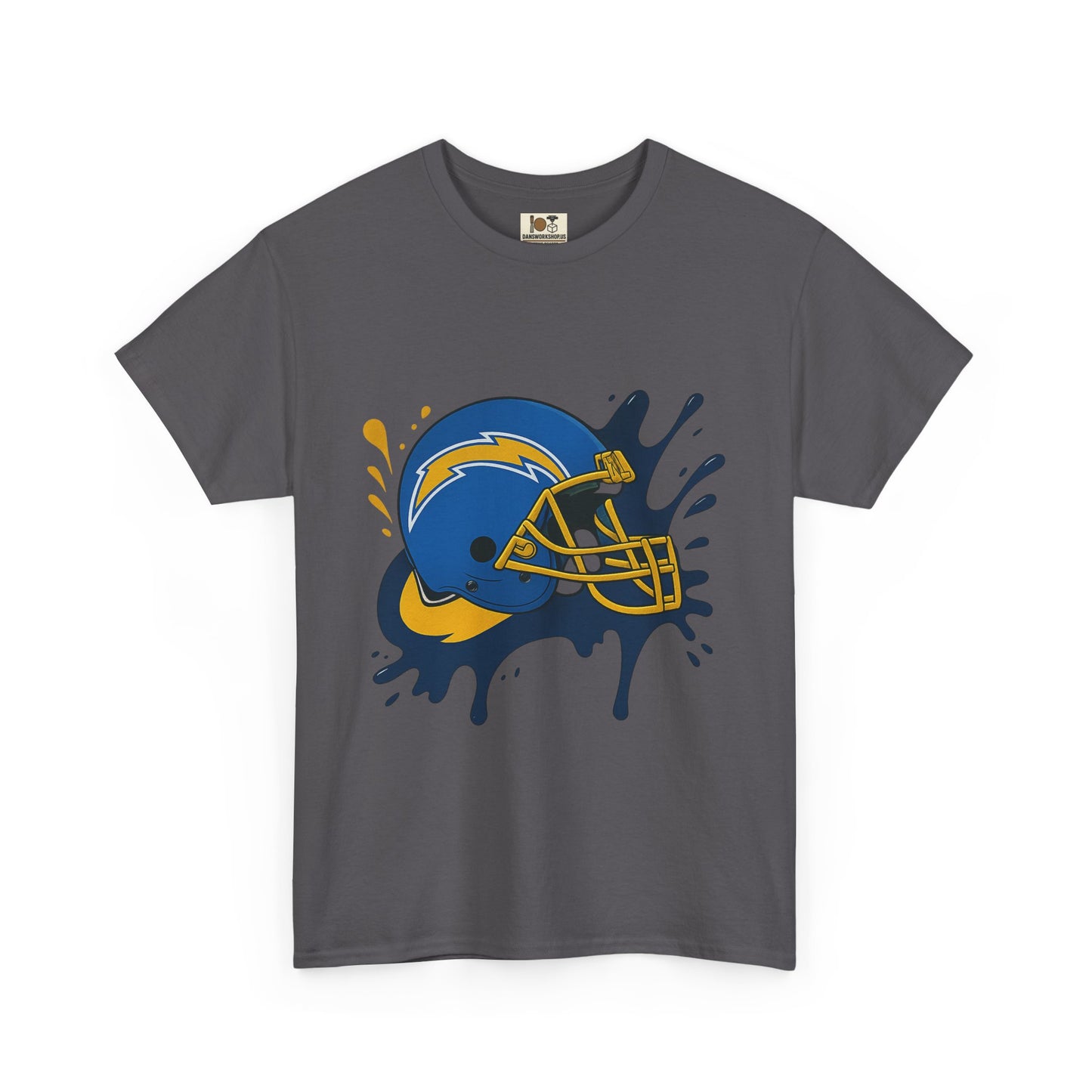 Football Passion Unisex Heavy Cotton Tee | Sports Fan Apparel, Game Day Shirt, Gift for Him/Her, Birthday Present, Team Spirit Wear