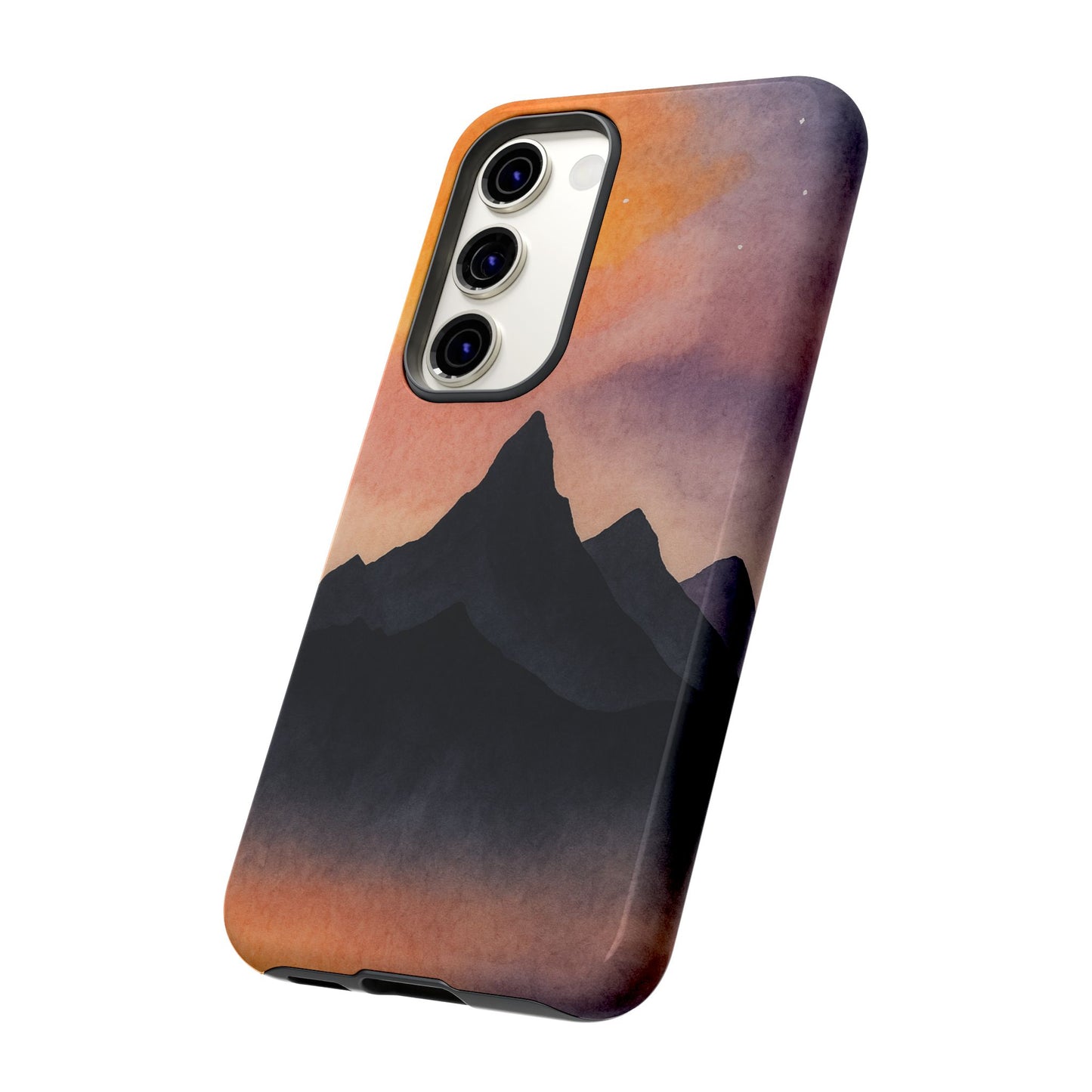 Mountain Sunset Phone Case, Nature Lover's Gift, Adventure Phone Cover, Unique Cellphone Accessories, Outdoor Enthusiast Decor
