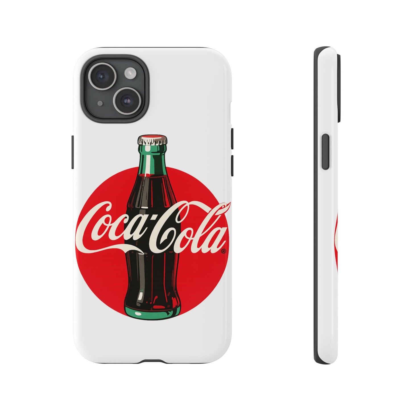 Coca-Cola Tough Phone Cases, Vintage Soda Drink, Retro Style, Unique Gift, Phone Accessories, Summer Vibes