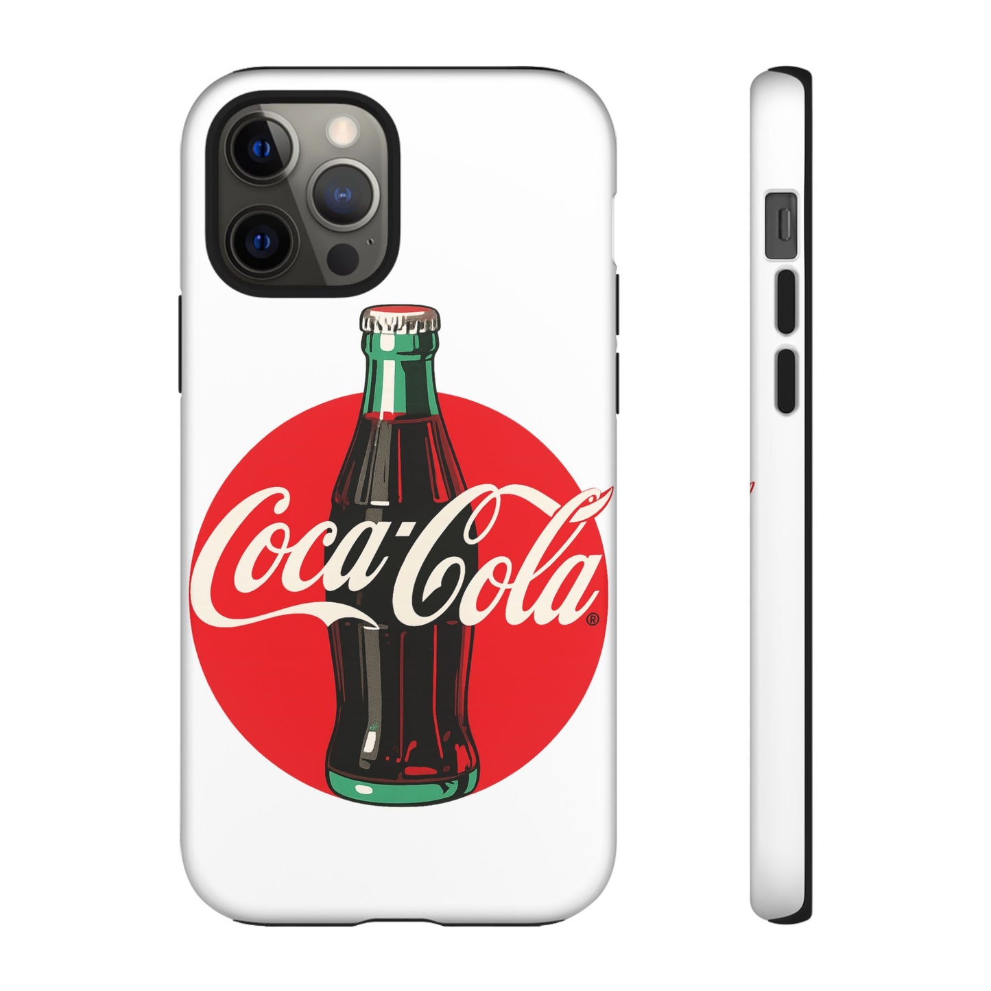 Coca-Cola Tough Phone Cases, Vintage Soda Drink, Retro Style, Unique Gift, Phone Accessories, Summer Vibes