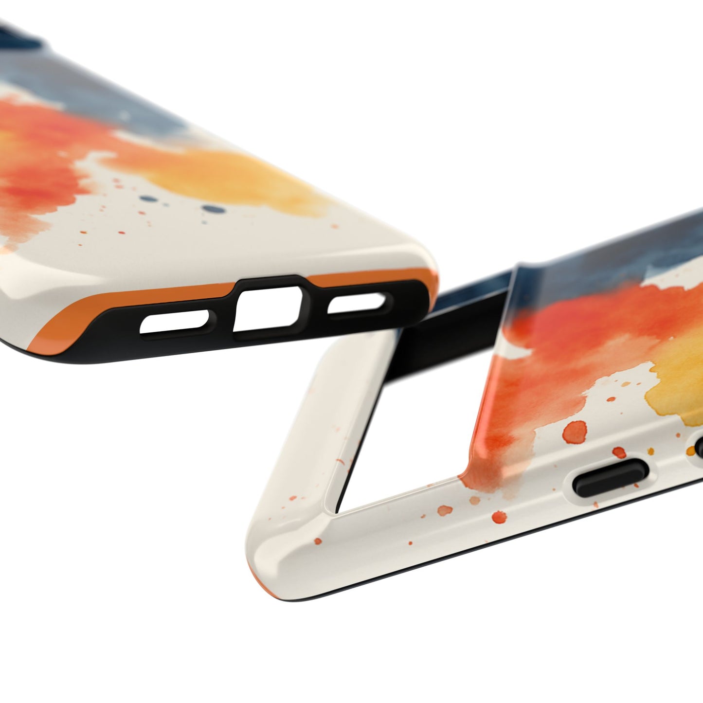 Watercolor Phone Case - Abstract Design, Tough Cases for Men & Women, Stylish Gift, Artistic Accessory for All Occasions