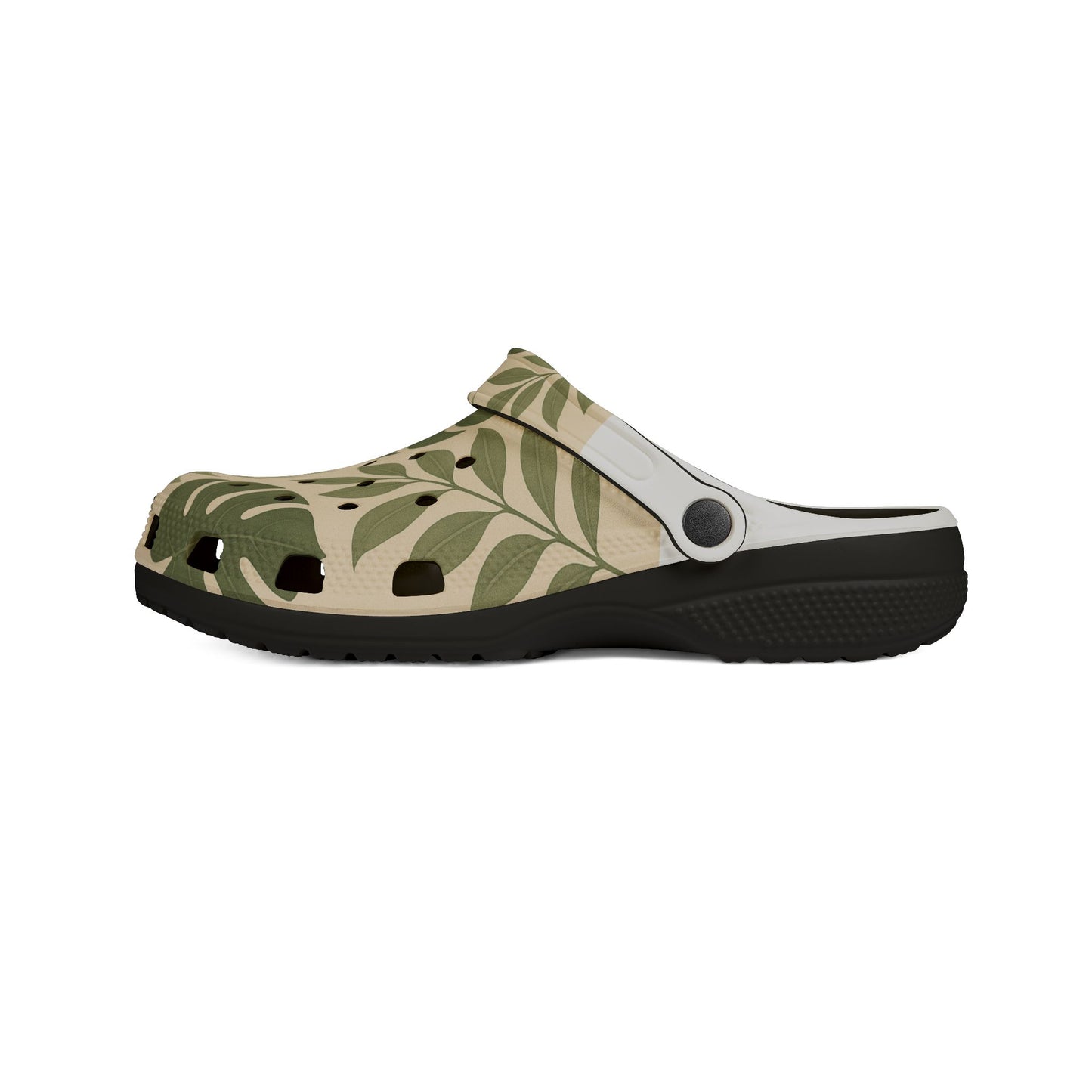 Tropical Plant Print EVA Foam Shoes, Comfortable Garden Clogs for Spring, Summer Slip-Ons, Perfect for Outdoor Adventures, Beach Days, [...]