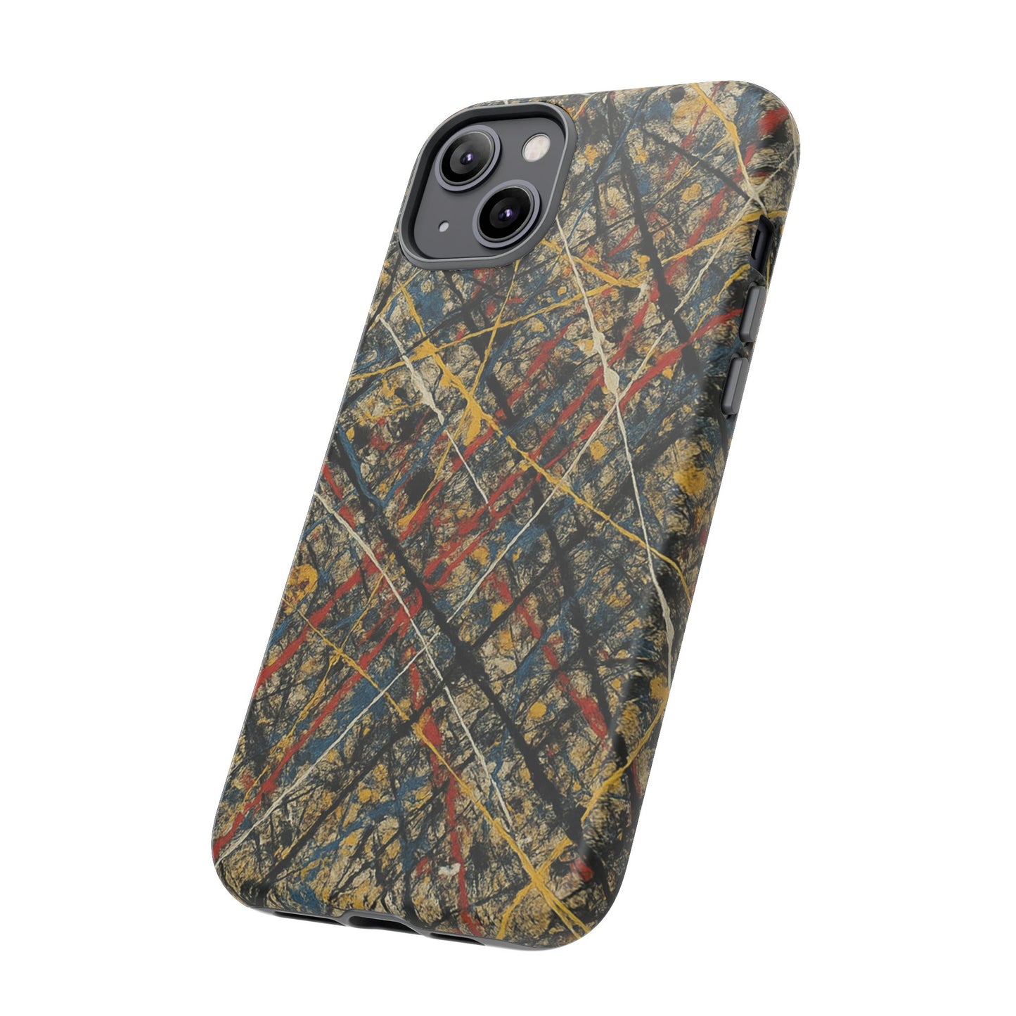 Tough Cases Phone Case - Bold Abstract Design, Stylish Mobile Cover, Unique Gift for Him/Her, Durable Accessory, Trendy Protection