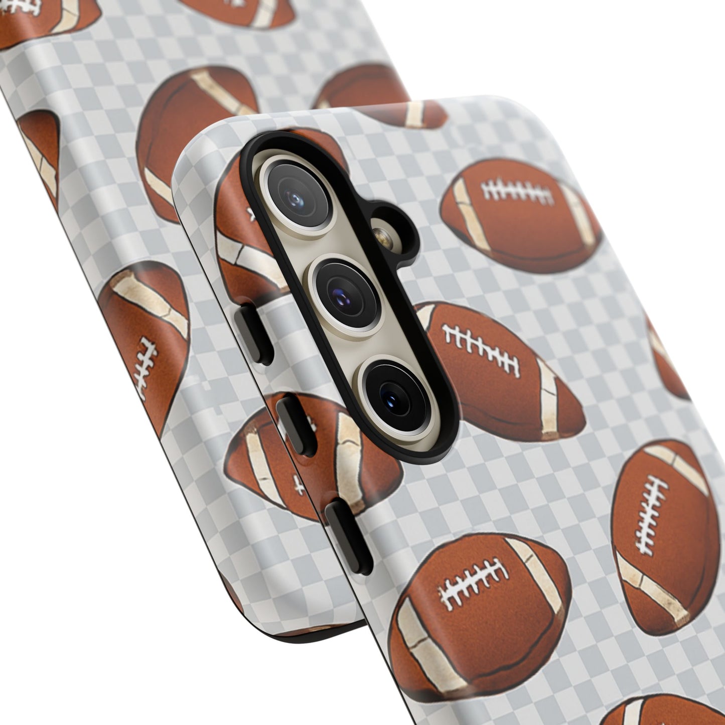 Football Phone Case, Tough Cases for Sports Fans, Unique Gift for Football Lovers, Protective Decor, Athletic Accessories