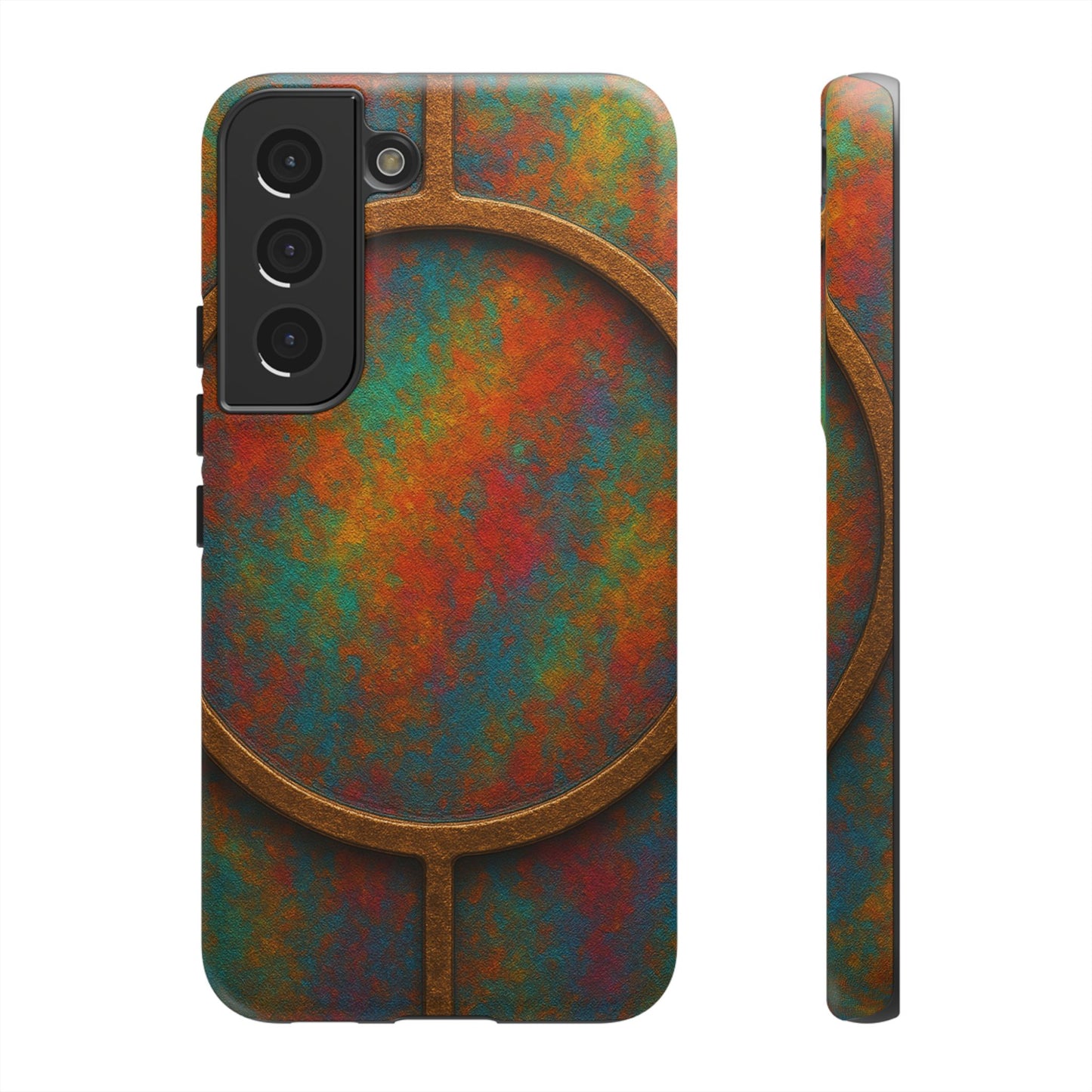 Colorful Tough Phone Case, Durable Cell Cover, Vibrant Protection Case, Unique Tech Accessory, Great Gift for Phone Lovers