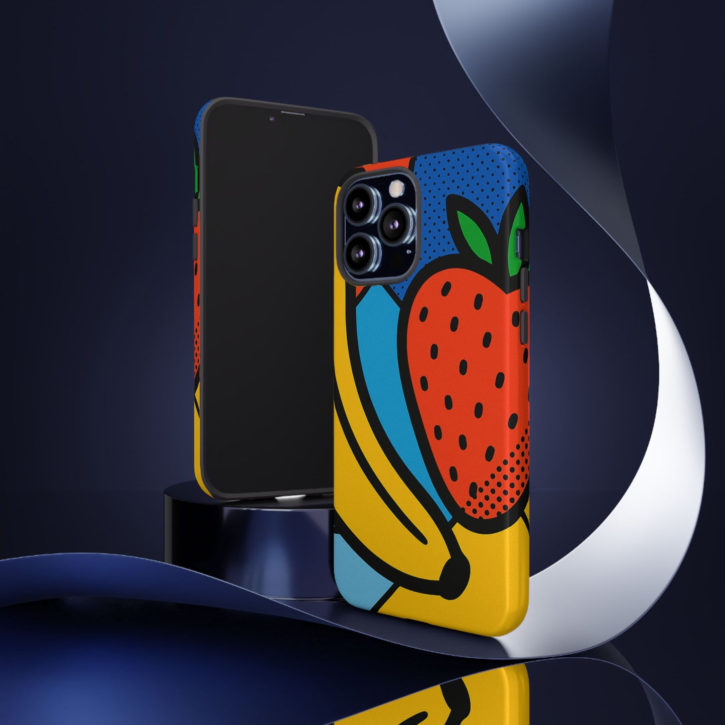 Colorful Fruit Phone Case - Tough Cases - Fun, Vibrant, Unique, Gifts for Friends, Summer Accessories, Trendy Phone Protector