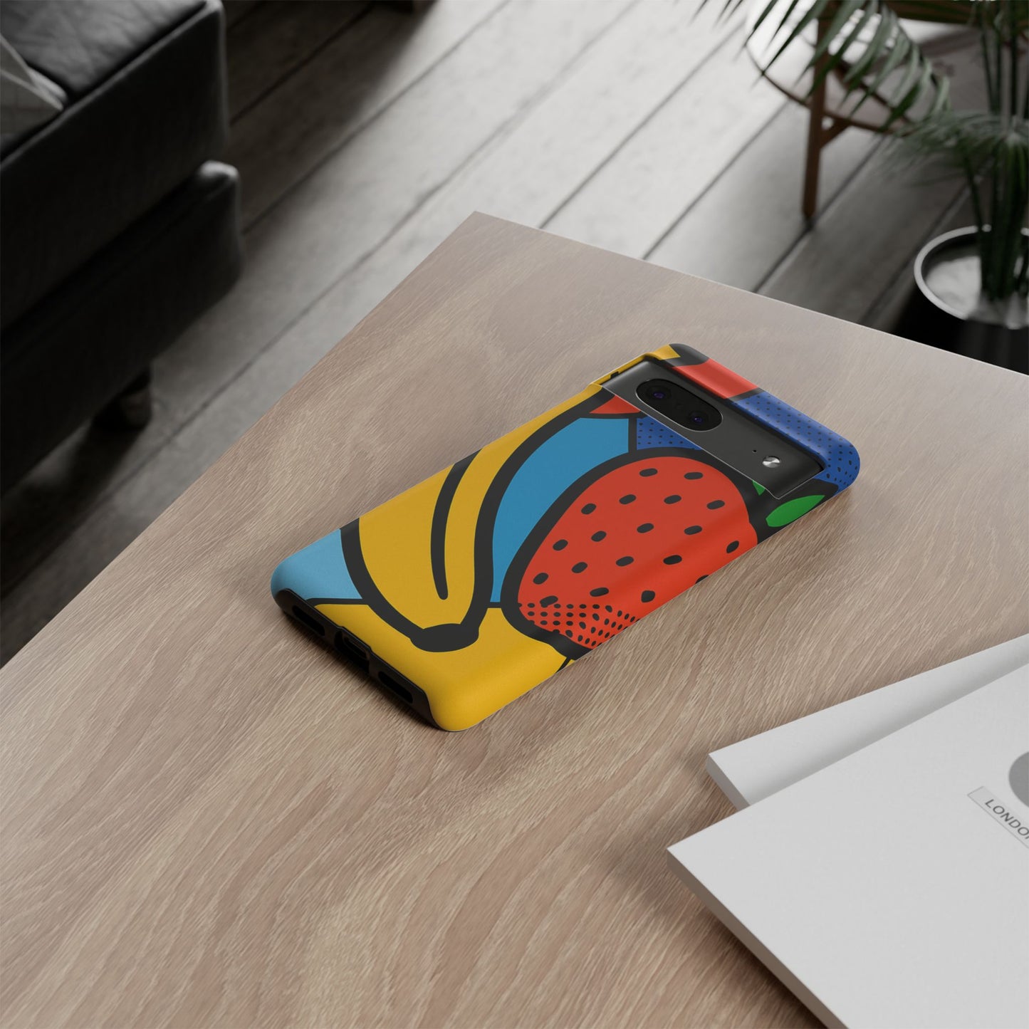 Colorful Fruit Phone Case - Tough Cases - Fun, Vibrant, Unique, Gifts for Friends, Summer Accessories, Trendy Phone Protector