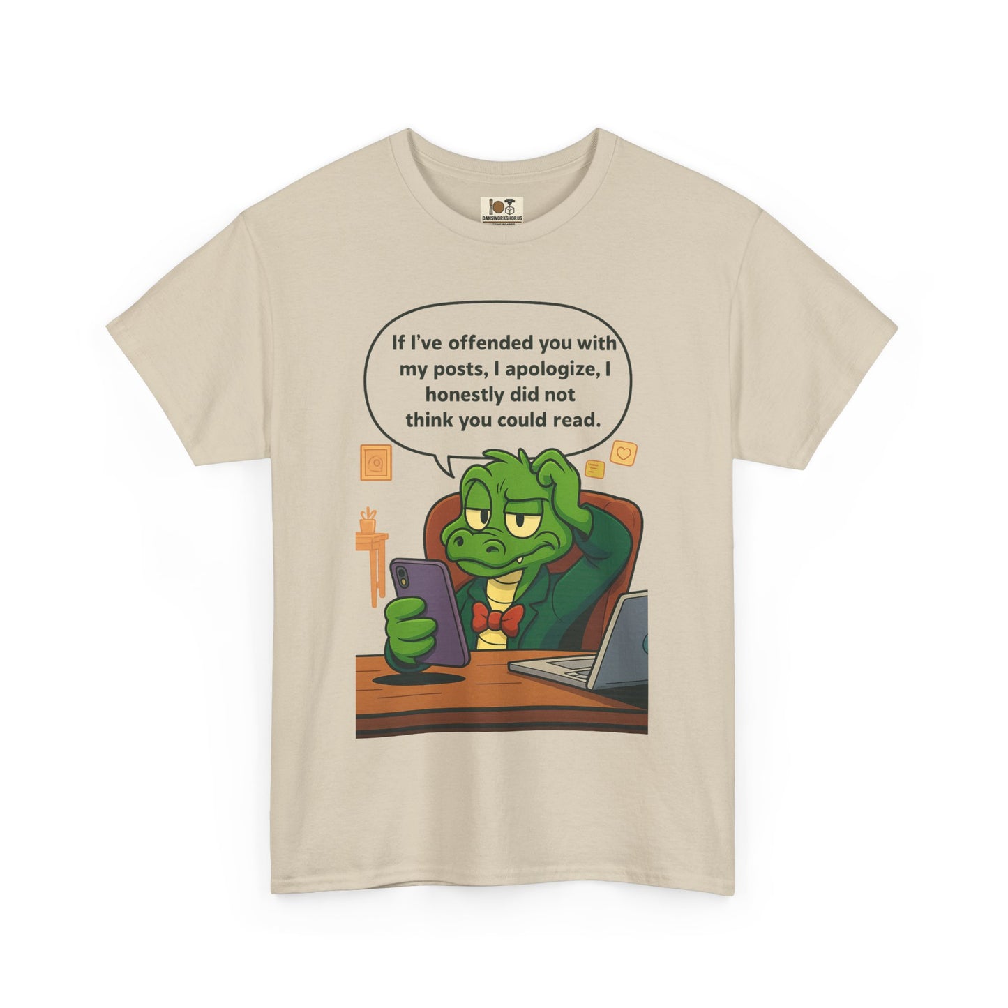 Funny Unisex Heavy Cotton Tee, Humorous Shirt Gift, Casual Wear, Quirky Graphic Tee, Perfect for Friends, Ideal for Birthdays and [...]