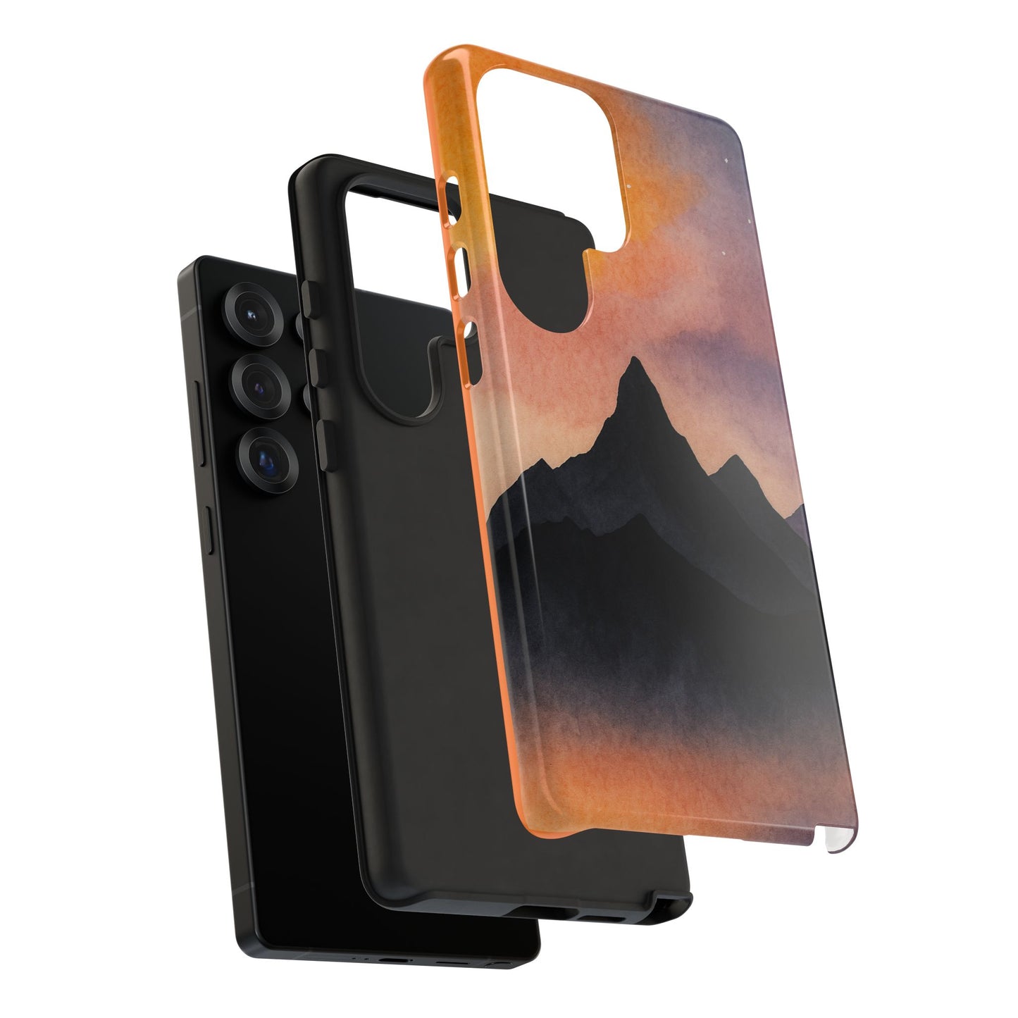 Mountain Sunset Phone Case, Nature Lover's Gift, Adventure Phone Cover, Unique Cellphone Accessories, Outdoor Enthusiast Decor