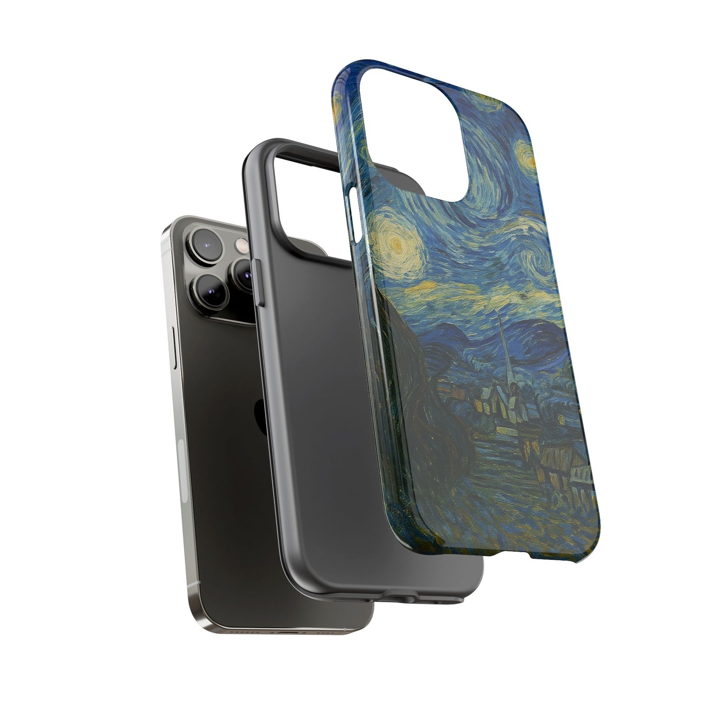 Starry Night Phone Case, Artistic Cell Phone Cover, Gift for Art Lovers, Unique Phone Accessory, Birthday Gift for Him/Her, Tough Cases