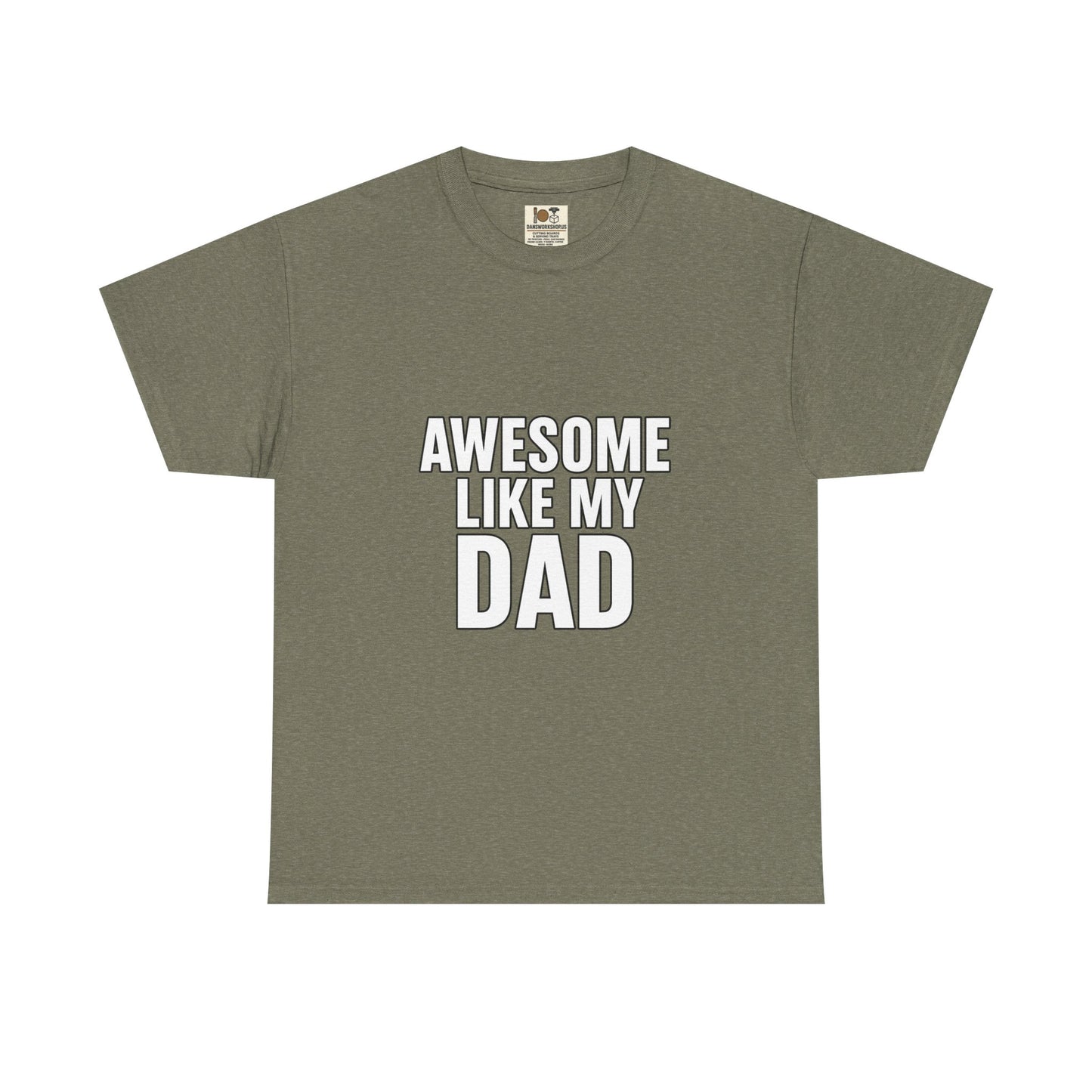 Awesome Like My Dad T-Shirt - Perfect Gift for Father's Day, Birthday, Casual Wear, Family Events, Dad Appreciation