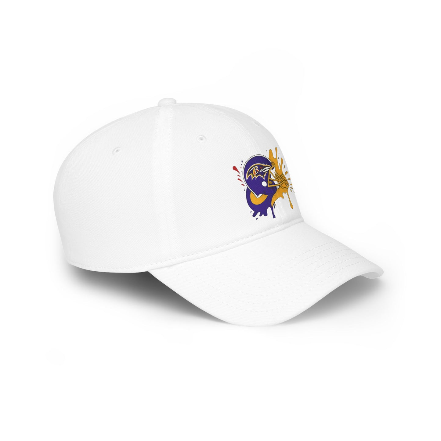Colorful Low Profile Baseball Cap with Vibrant Graphics, Perfect for Sports Lovers, Everyday Wear, Gift Idea, Summer Attire, Outdoor Events