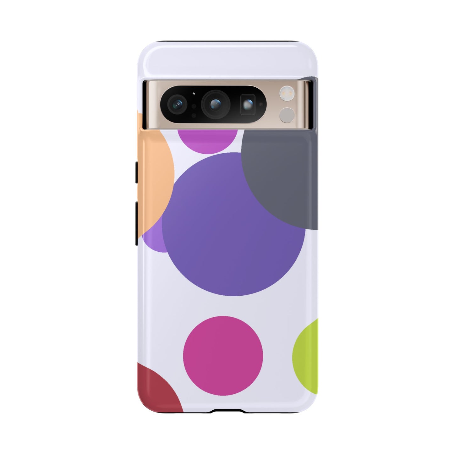 Colorful Geometric Phone Case, Bold Protective Cover for iPhone, Unique Gift for Trendy Teens, Fun Customizable Cases, Modern Design