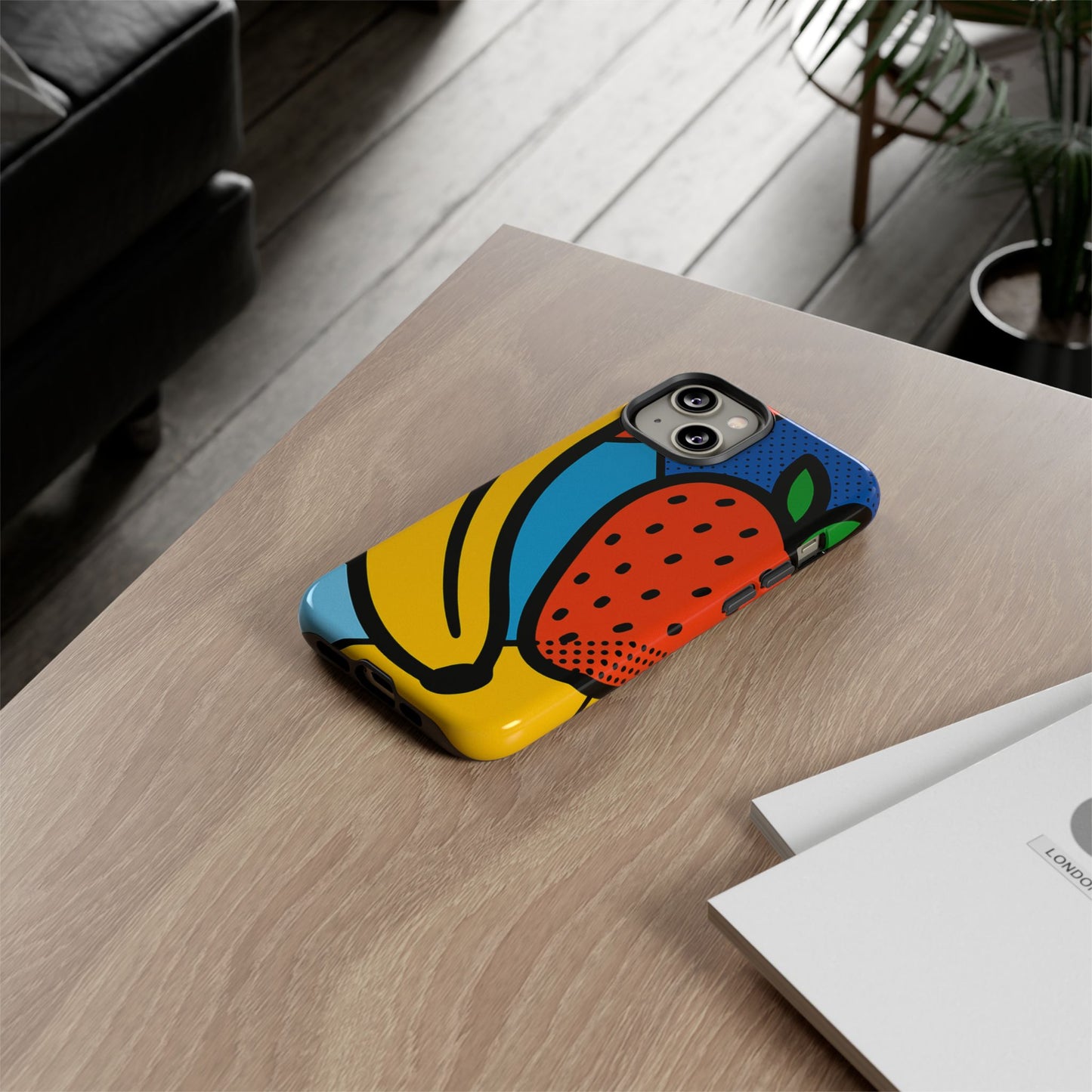 Colorful Fruit Phone Case - Tough Cases - Fun, Vibrant, Unique, Gifts for Friends, Summer Accessories, Trendy Phone Protector