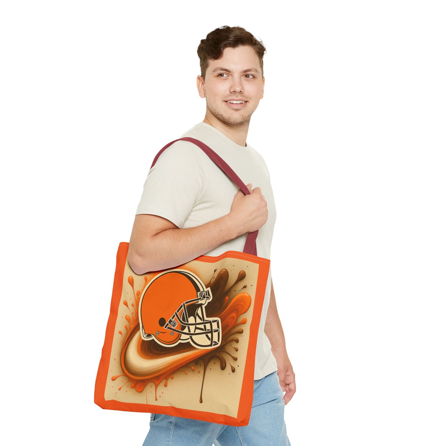 Cleveland Browns Tote Bag, Sports Fan Gear, Game Day Accessories, Football Lover Gift, Everyday Use