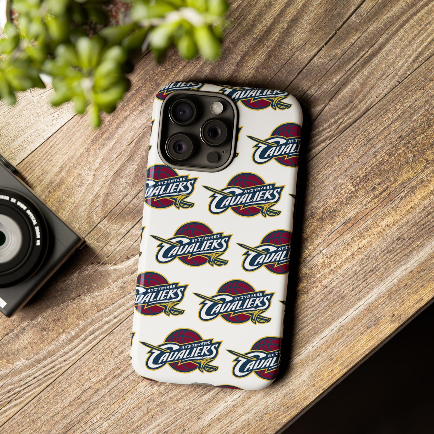 Cleveland Cavaliers Phone Case, Tough Phone Cover, NBA Team Accessory, Sports Fan Gift, Unique Cellphone Protector